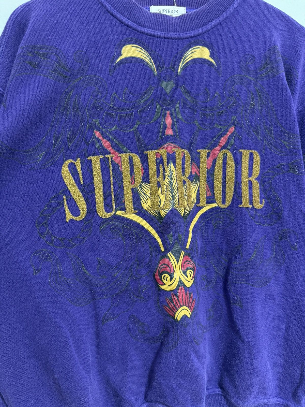 Japanese Brand × Vintage Vintage Superior Japan Sweatshirt Size US L / EU 52-54 / 3 - 4 Thumbnail