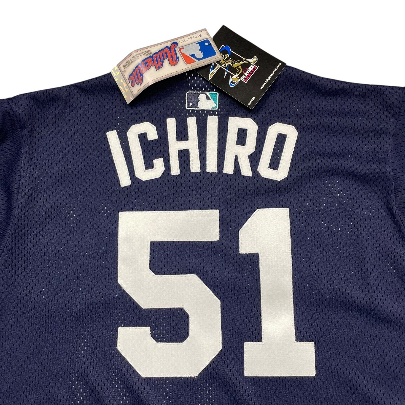 MLB DEADSTOCK VTG 00s SEATTLE MARINERS ICHIRO #51 BATTING ERSEY Size US L / EU 52-54 / 3 - 3 Thumbnail