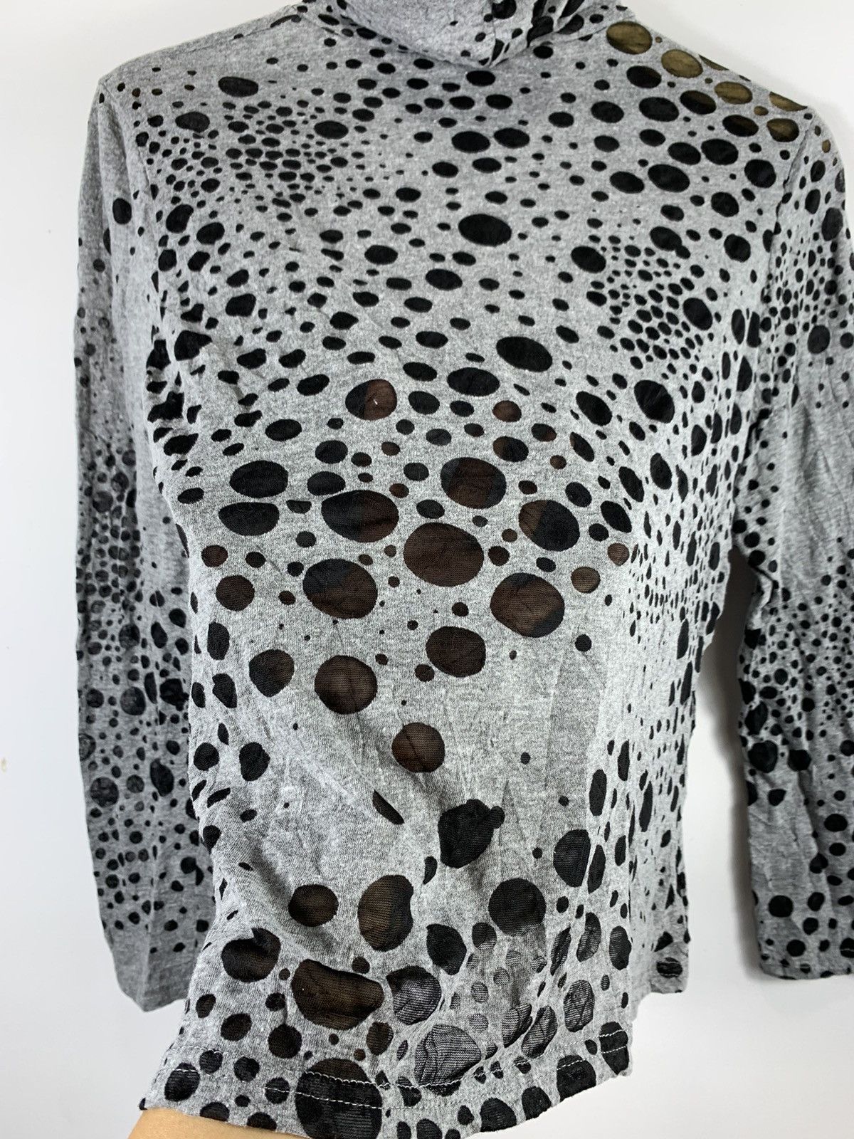Hysteric Glamour × If Six Was Nine × Japanese Brand Cdg style fishnet Transfaran cut out japanese brand Size US S / EU 44-46 / 1 - 3 Thumbnail