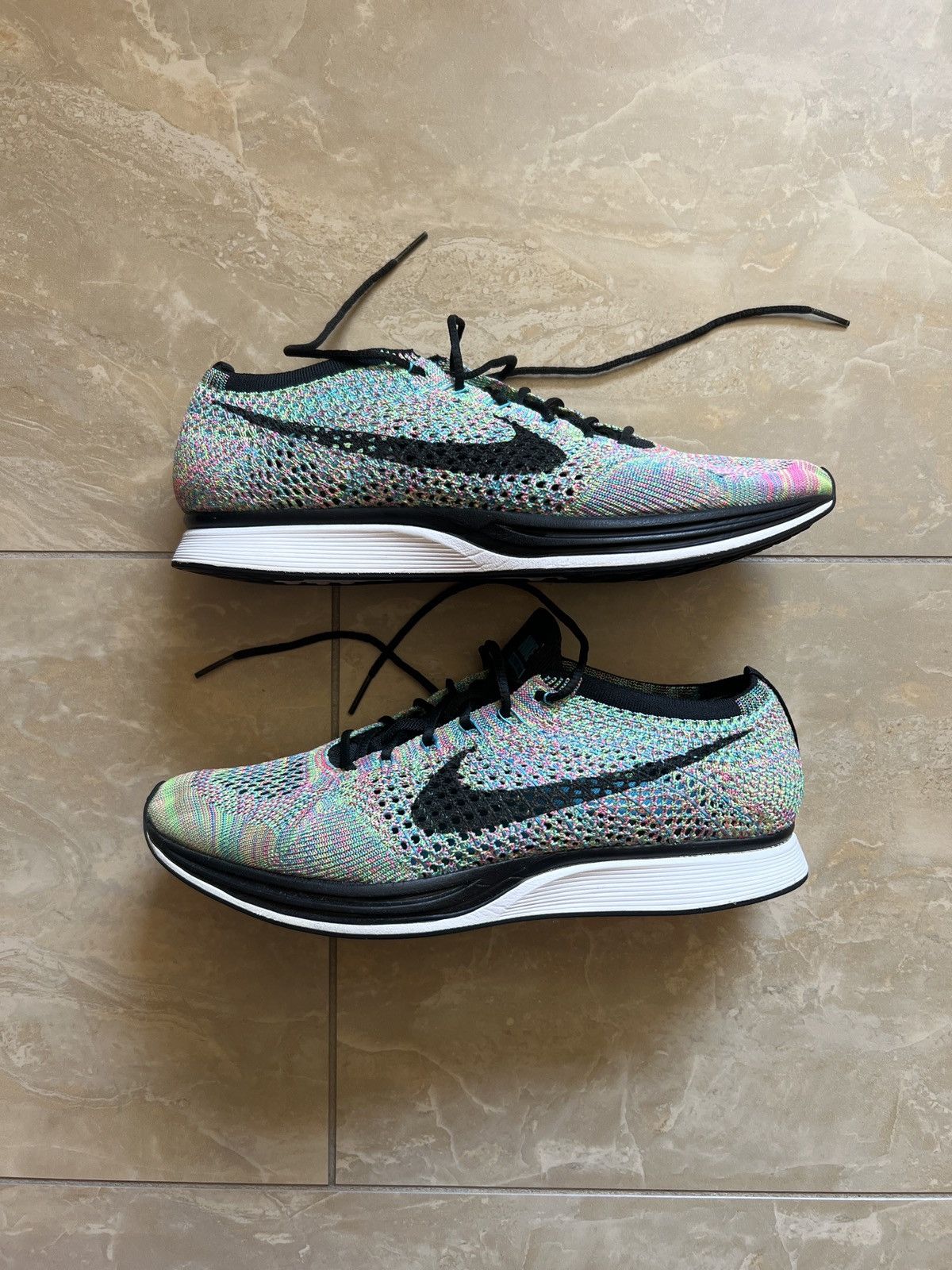 Nike NIKE FLYKNIT RACER ‘MULTICOLOR’ | Grailed