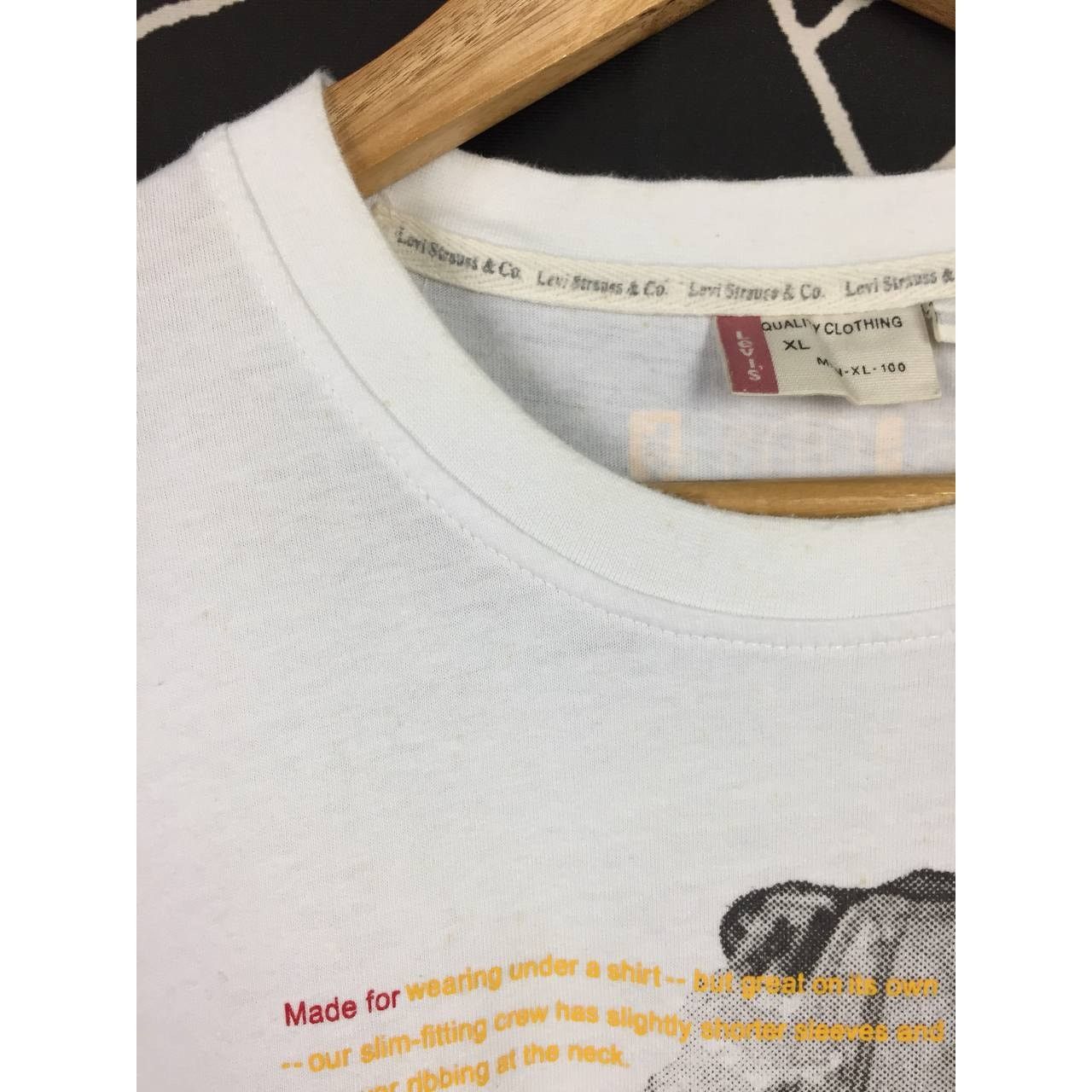 Levi's × Vintage Levi's 501 Shoe Illustration Streetwear Casual Tee Size US L / EU 52-54 / 3 - 4 Thumbnail
