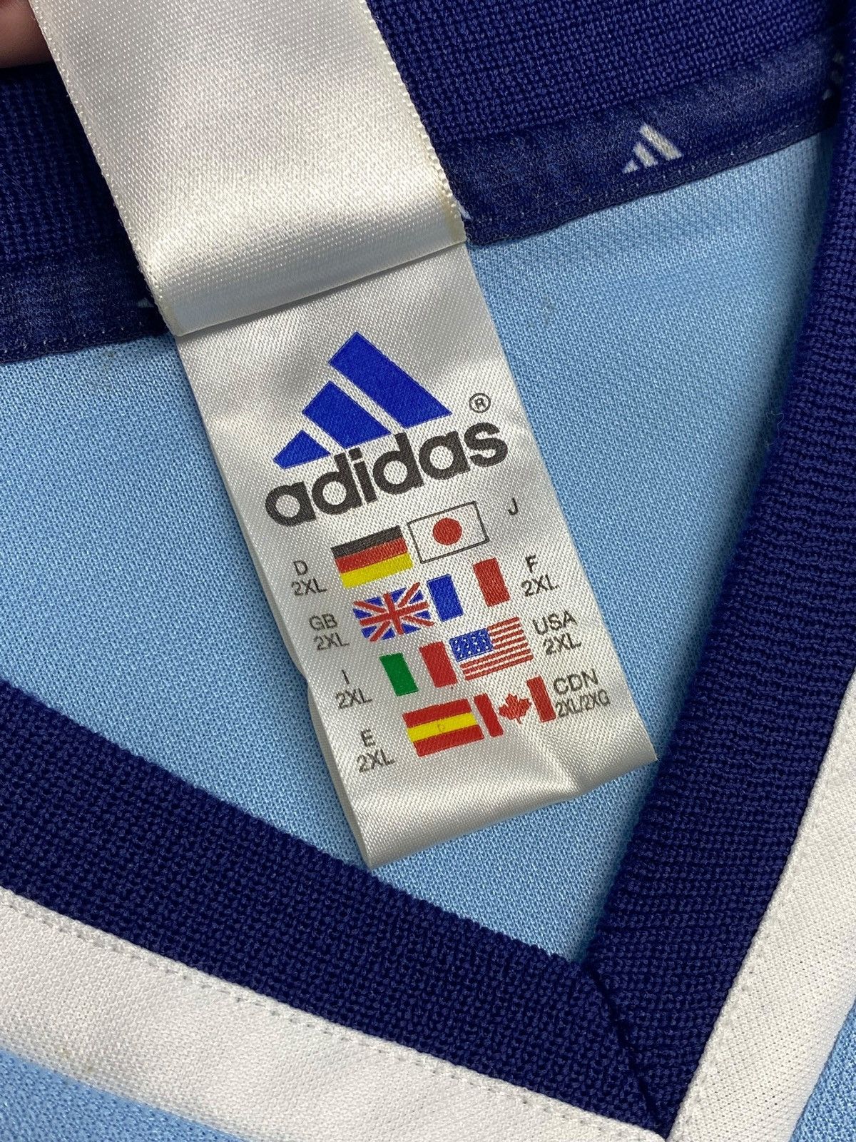 Adidas × Vintage Vintage Tottenham Hotspur 2001/02 Away Football Shirt Size US XXL / EU 58 / 5 - 19 Thumbnail