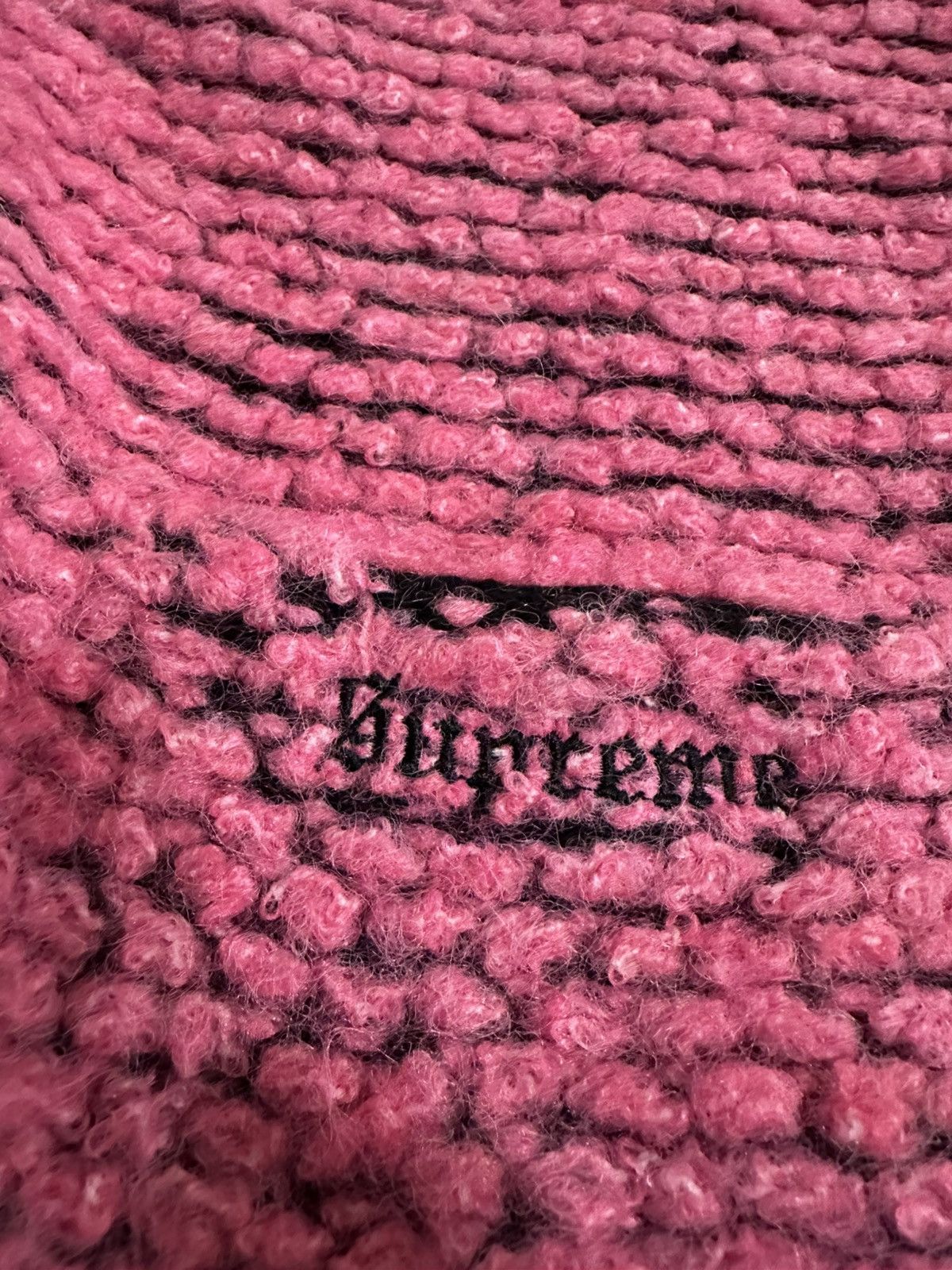 Supreme Supreme Textured Knotted Cardigan - Pink, Medium Size US M / EU 48-50 / 2 - 3 Thumbnail