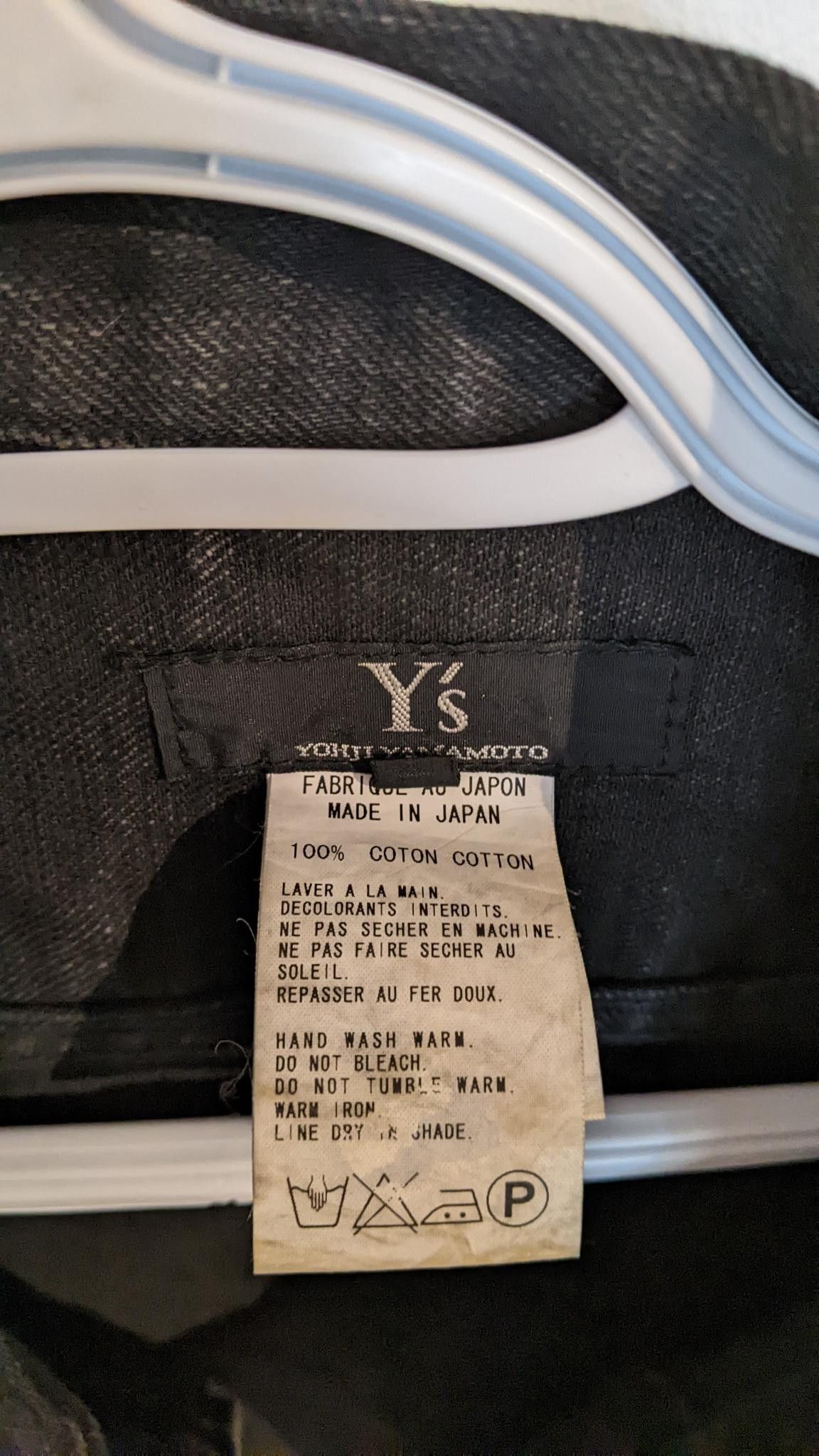 Yohji Yamamoto Y's denim Jacket Women's Size S / US 4 / IT 40 - 3 Thumbnail
