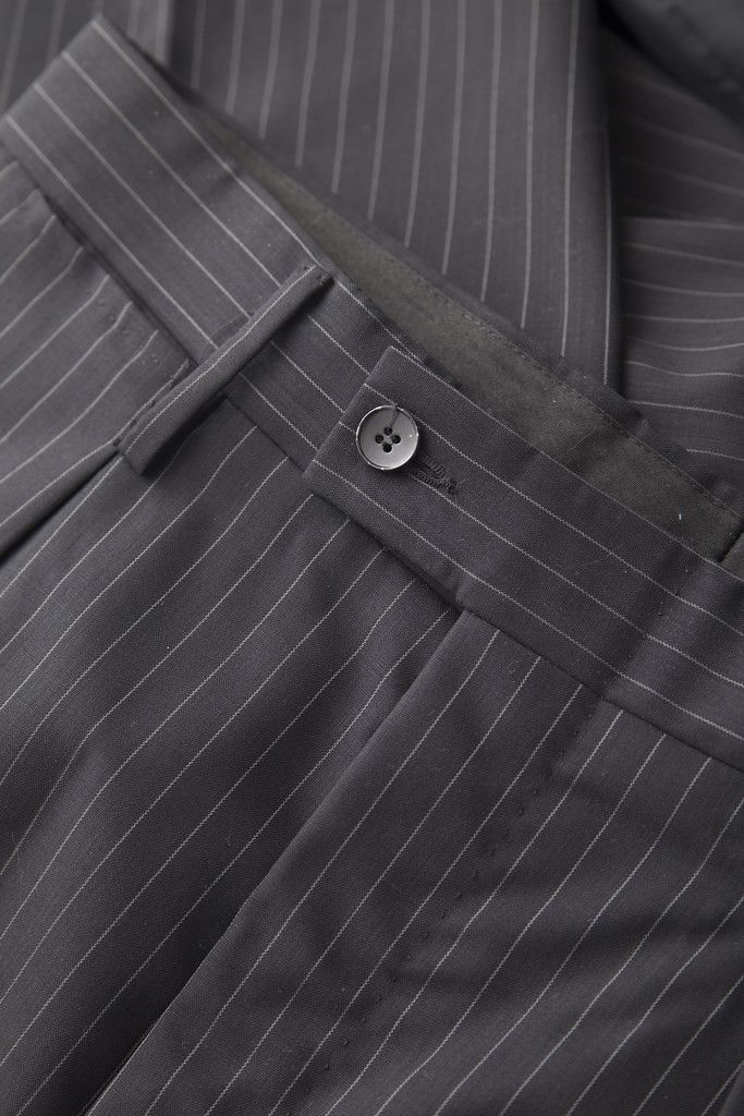 Gucci Tom Ford Era Gucci pinstripe flare suit Size 46R - 5 Thumbnail