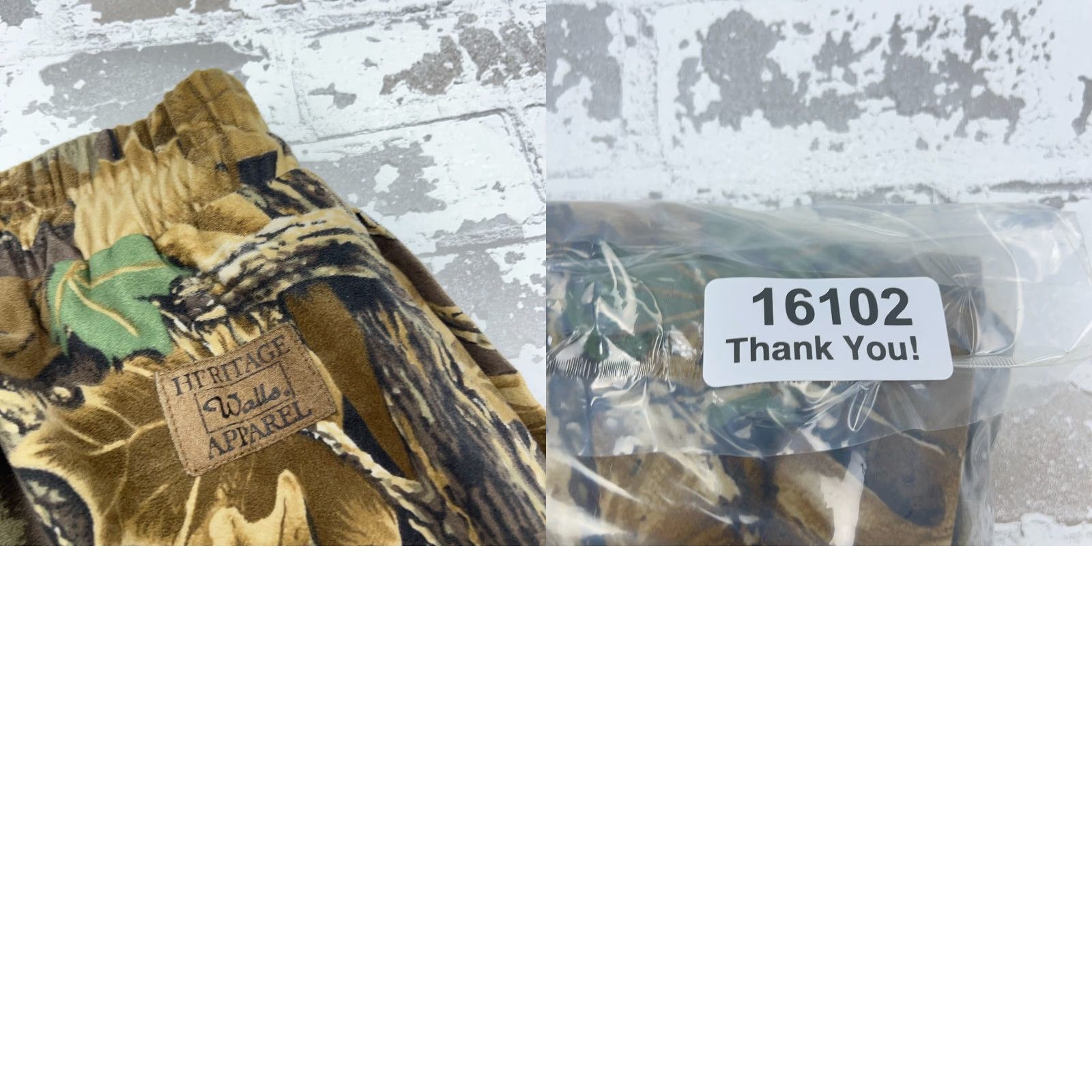 Walls VINTAGE Walls Camos Pants Men Large 32x30 Baggy Woods Advantage Water Pruf Leafs Lined Size US 33 - 10 Thumbnail
