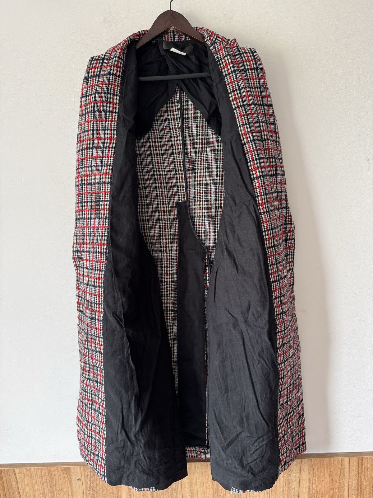 Haider Ackermann 🔥🔥 Haider Ackermann Red Tweed Coat Size XS / US 0-2 / IT 36-38 - 3 Thumbnail