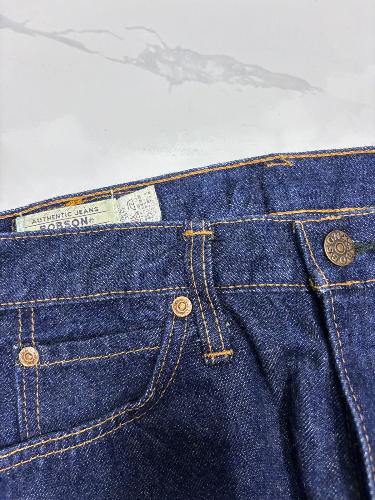 Japanese Brand Vintage BOBSON Blue Japanese Denim Jeans Size US 28 / EU 44 - 10 Thumbnail