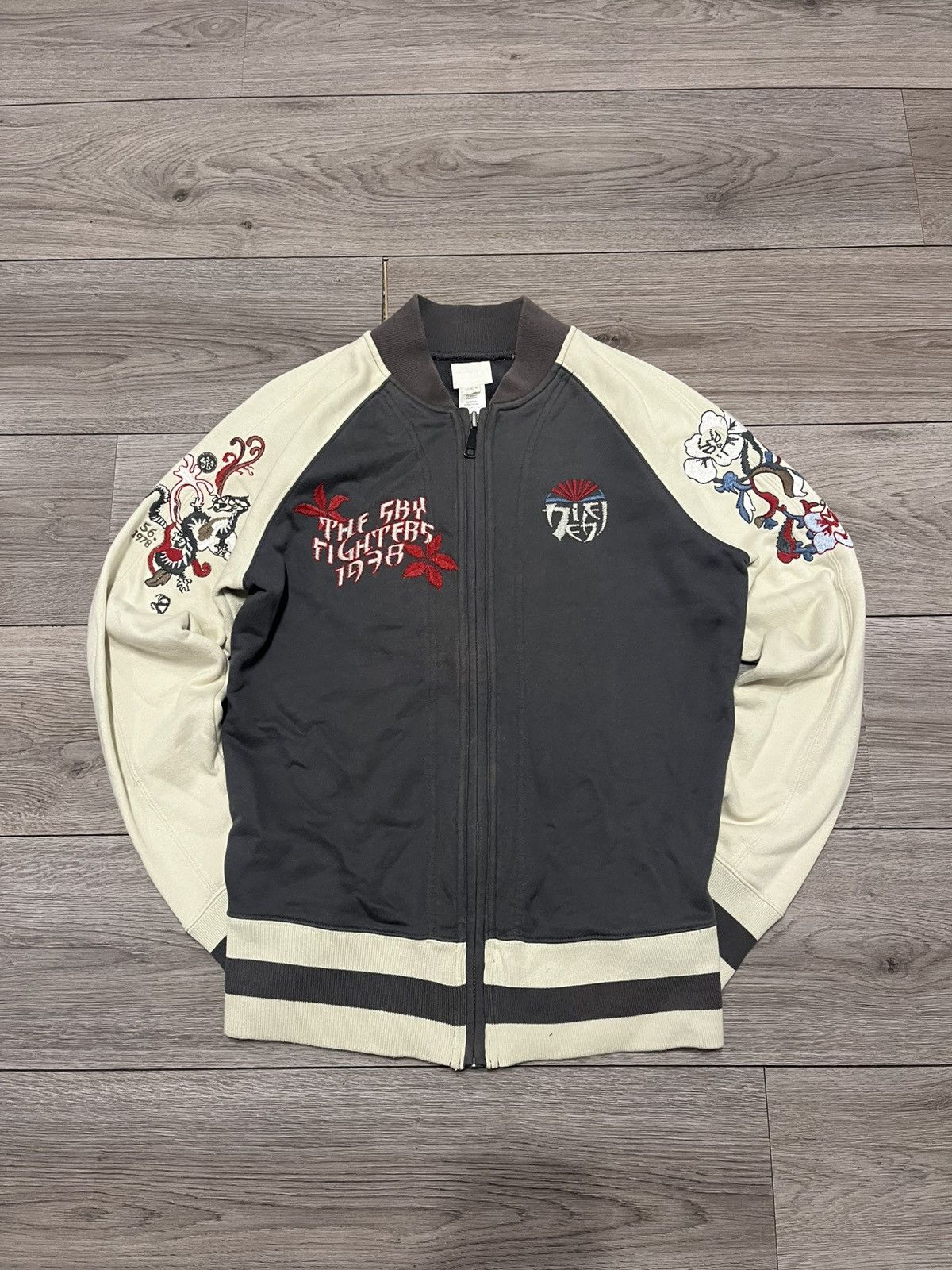 Diesel Vintage Y2K Diesel Vandals logo Zip bomber Size US M / EU 48-50 / 2 - 1 Thumbnail