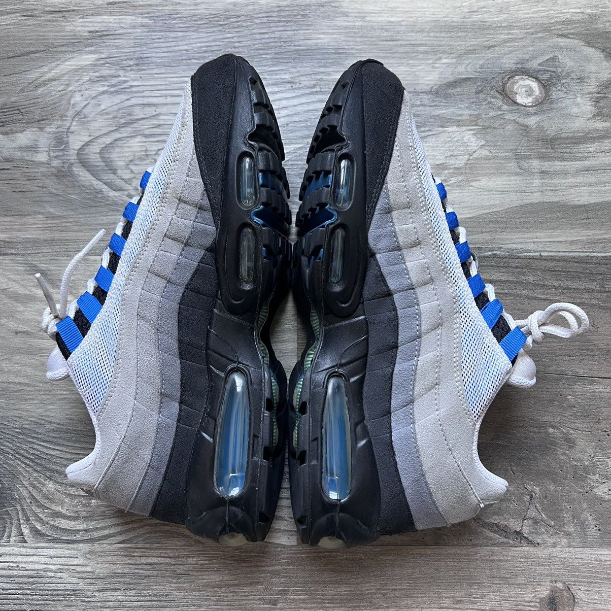 Nike S/S 2011 Nike Air Max 95 "Blue Spark" Size US 9.5 / EU 42-43 - 4 Thumbnail