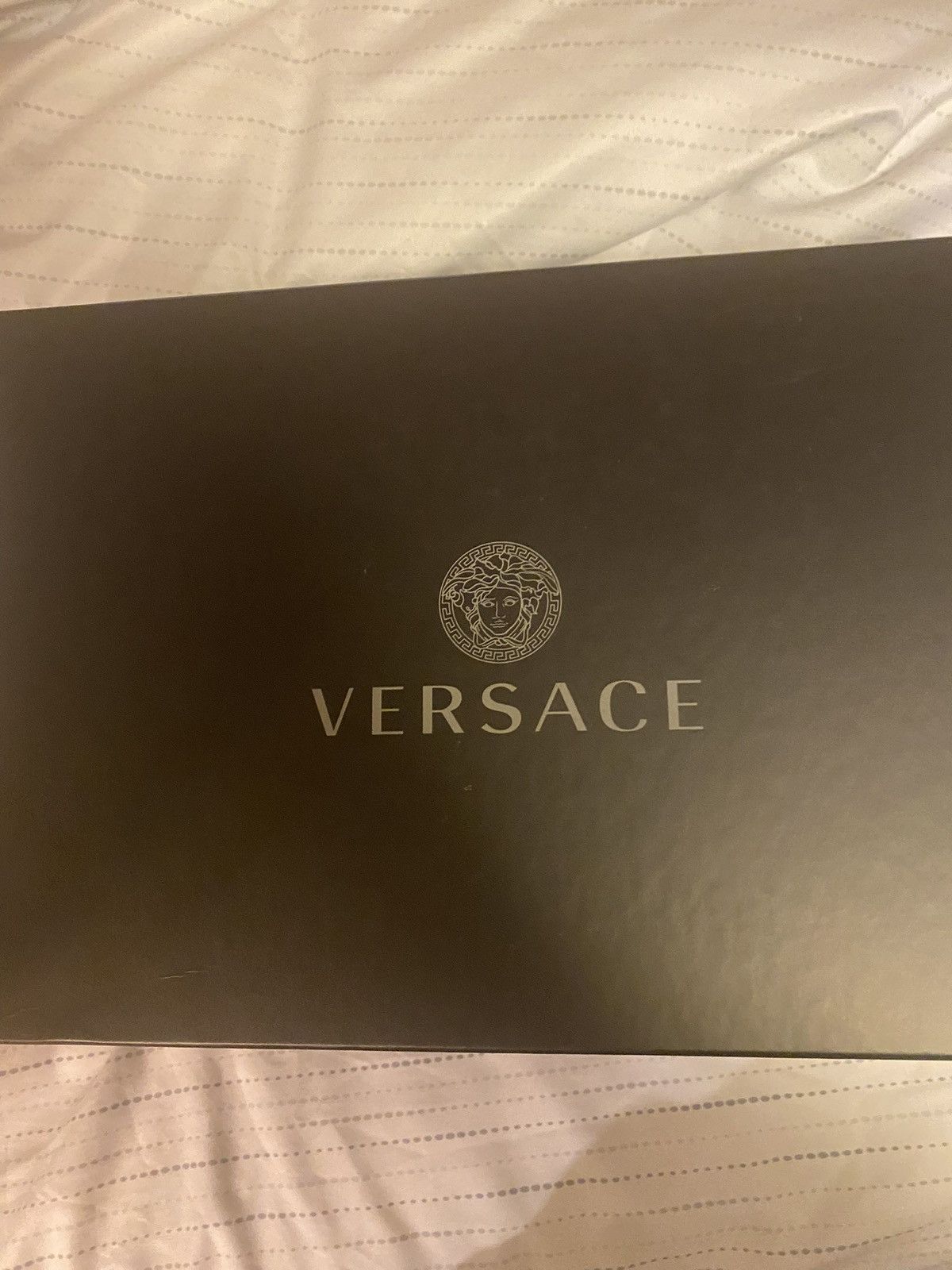 Versace Versace Embroidered La Greca Leather Sneakers Size US 9 / EU 42 - 2 Thumbnail