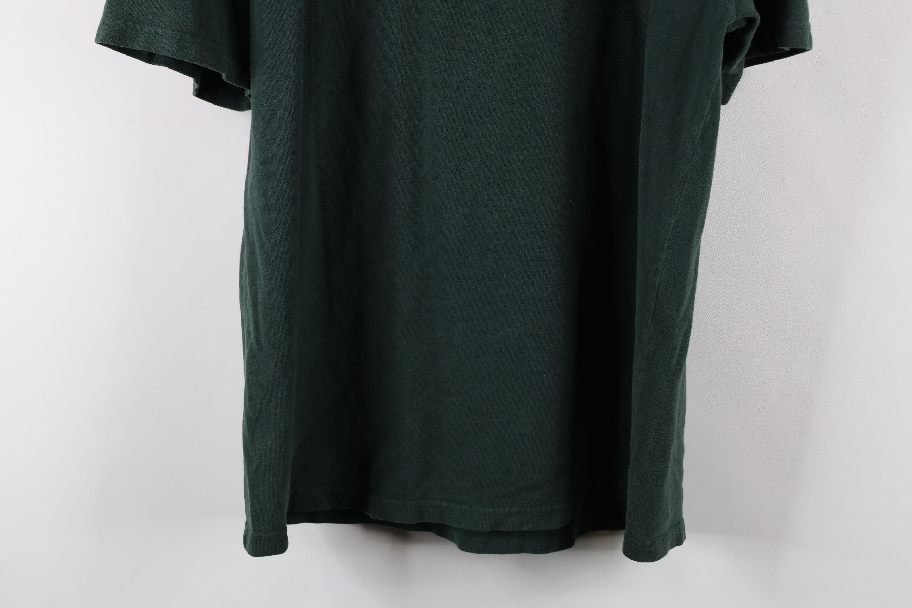 Ralph Lauren × Vintage Vintage 90s Ralph Lauren Heavyweight Cotton T-Shirt Green Size US XL / EU 56 / 4 - 9 Thumbnail