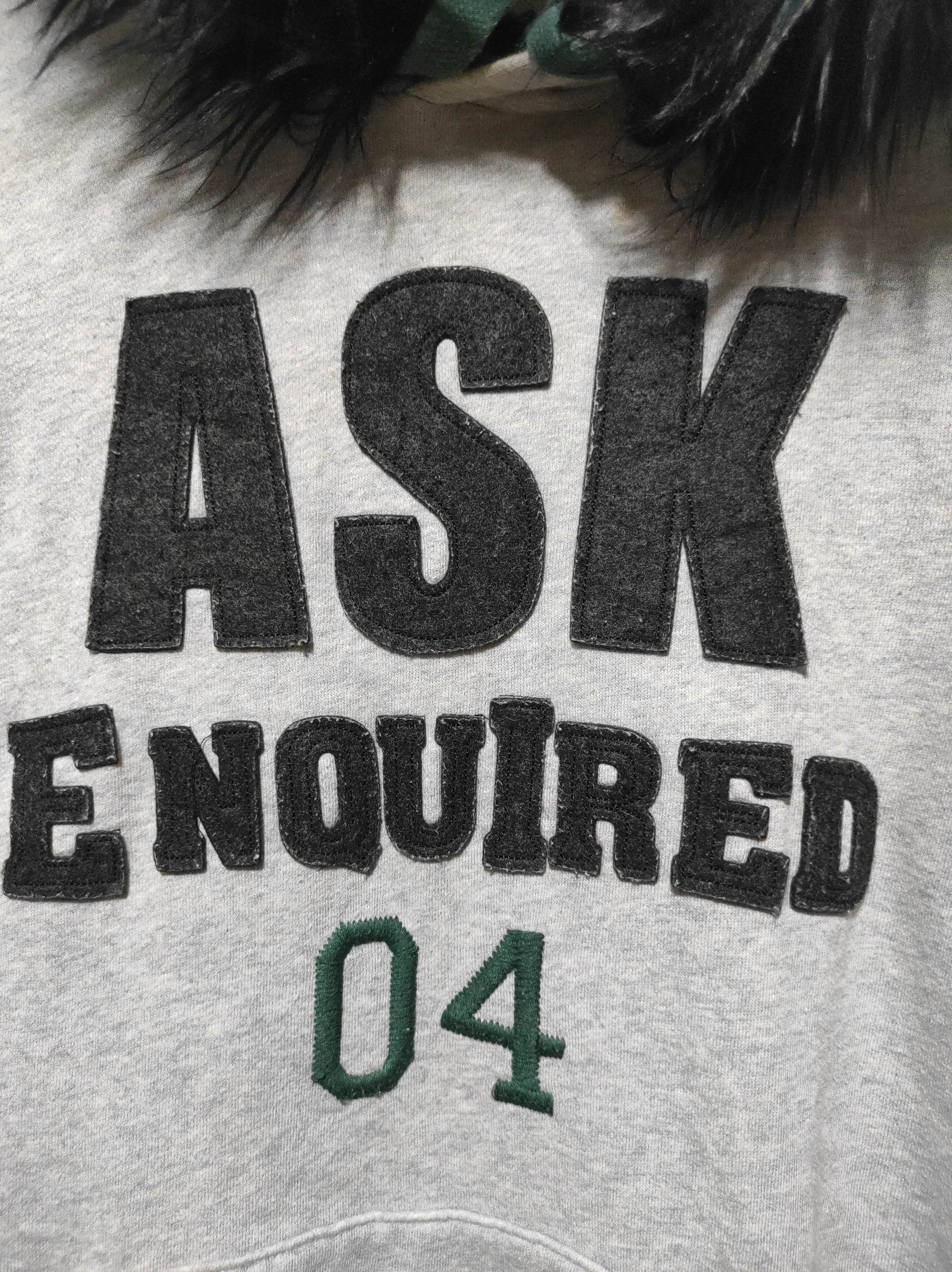 Japanese Brand ASK Enquired 04 Fur Hoodie LGB style Size US M / EU 48-50 / 2 - 4 Thumbnail