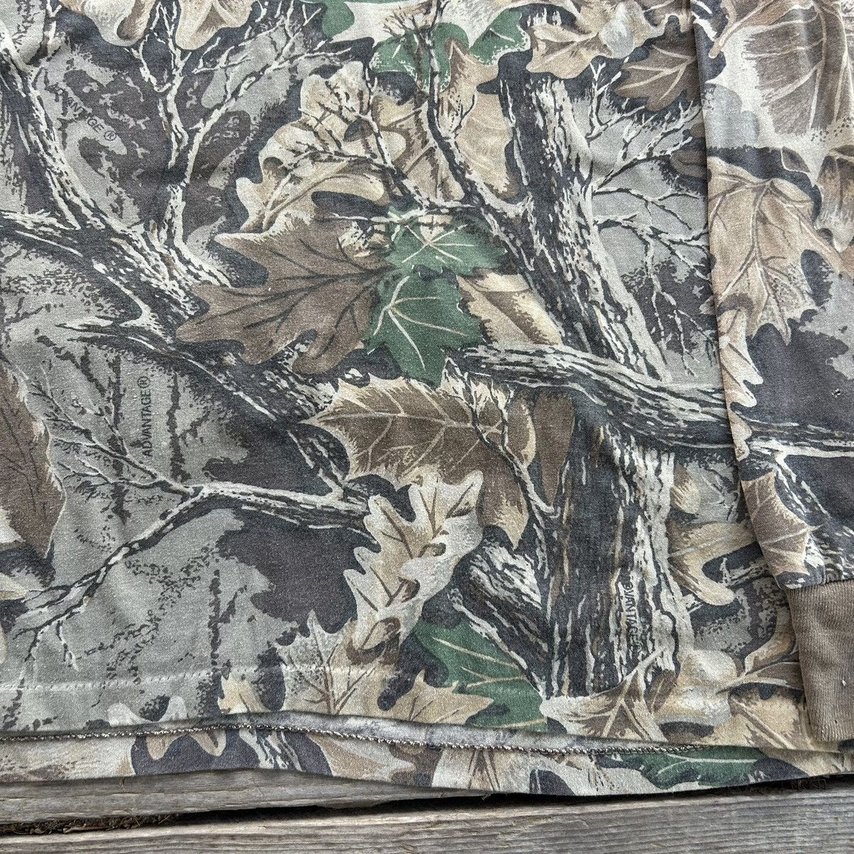 Realtree × Vintage Crazy Vintage 90s Advantage Tree Camo Long Sleeve T Shirt Size US XL / EU 56 / 4 - 7 Thumbnail