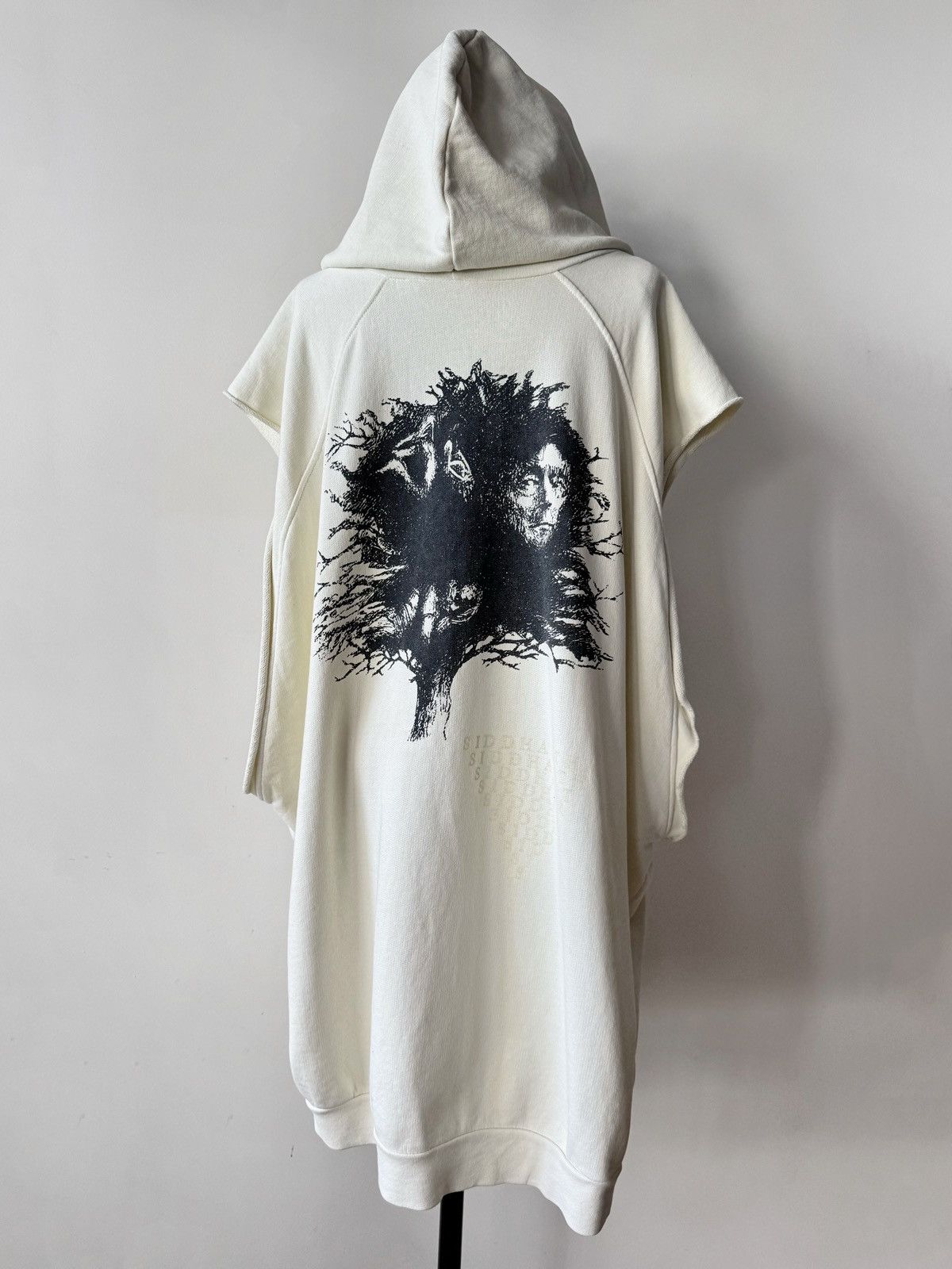 Raf Simons Raf Simons SS04 Oversized Sleeveless Necklace Hoodie Size US S / EU 44-46 / 1 - 2 Thumbnail