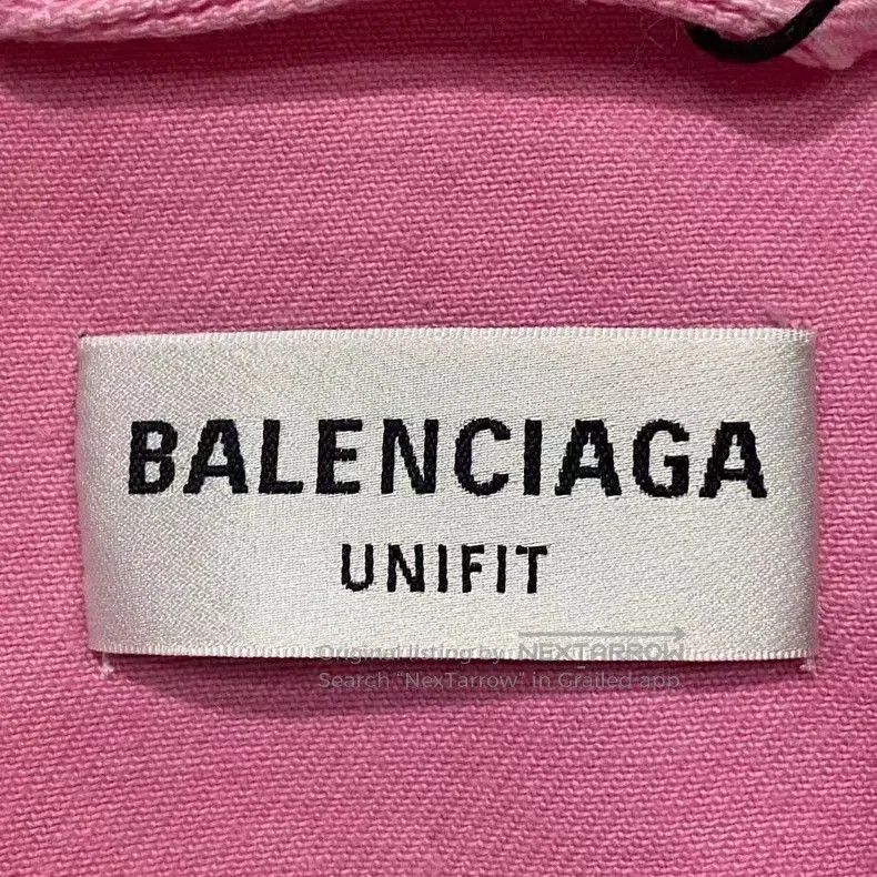Balenciaga Balenciaga Pink Washed Denim Jacket. Size US M / EU 48-50 / 2 - 5 Thumbnail