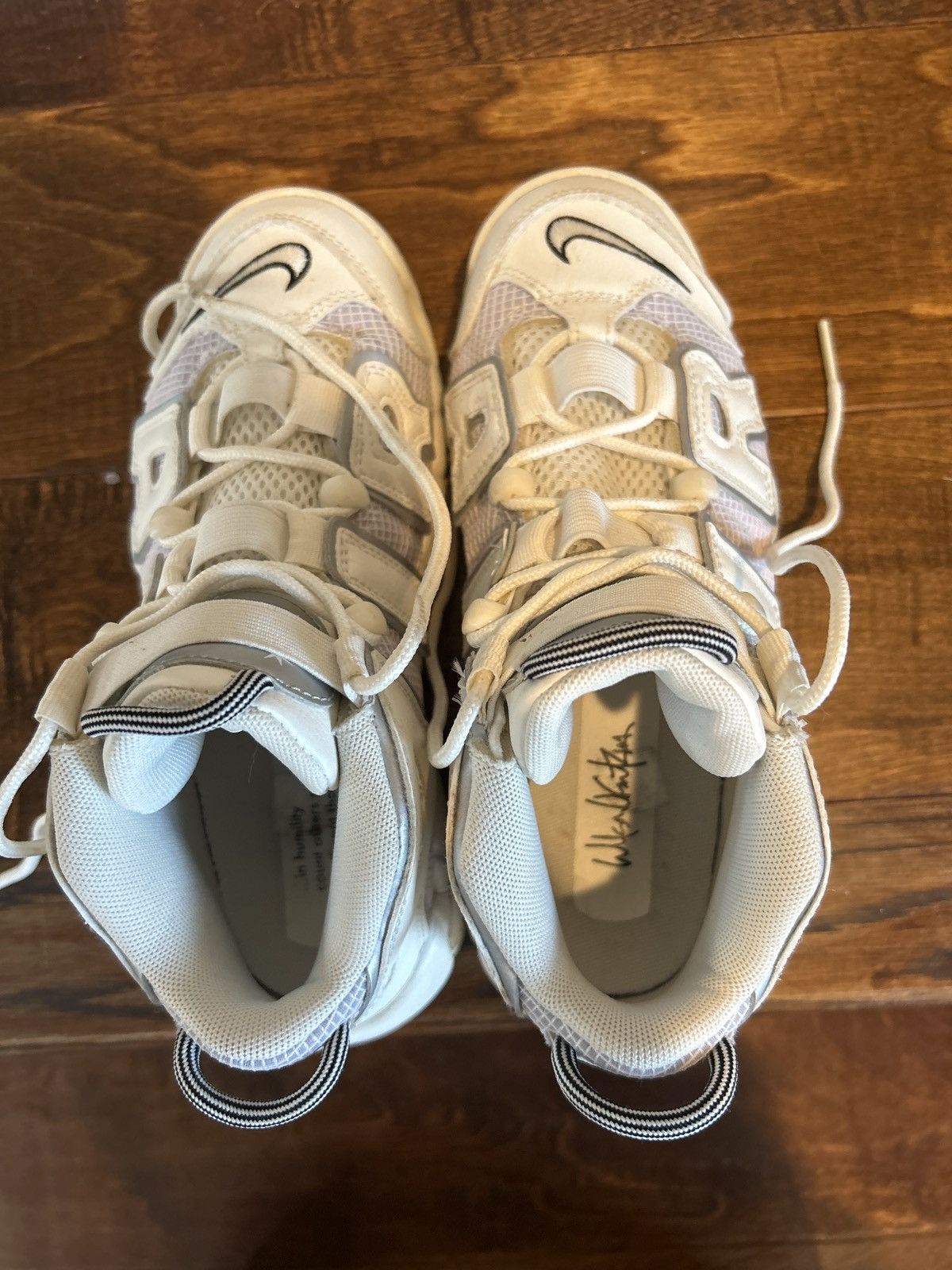 Nike Nike Air More Uptempo “Thank you” Size US 4.5 / IT 34.5 - 2 Thumbnail