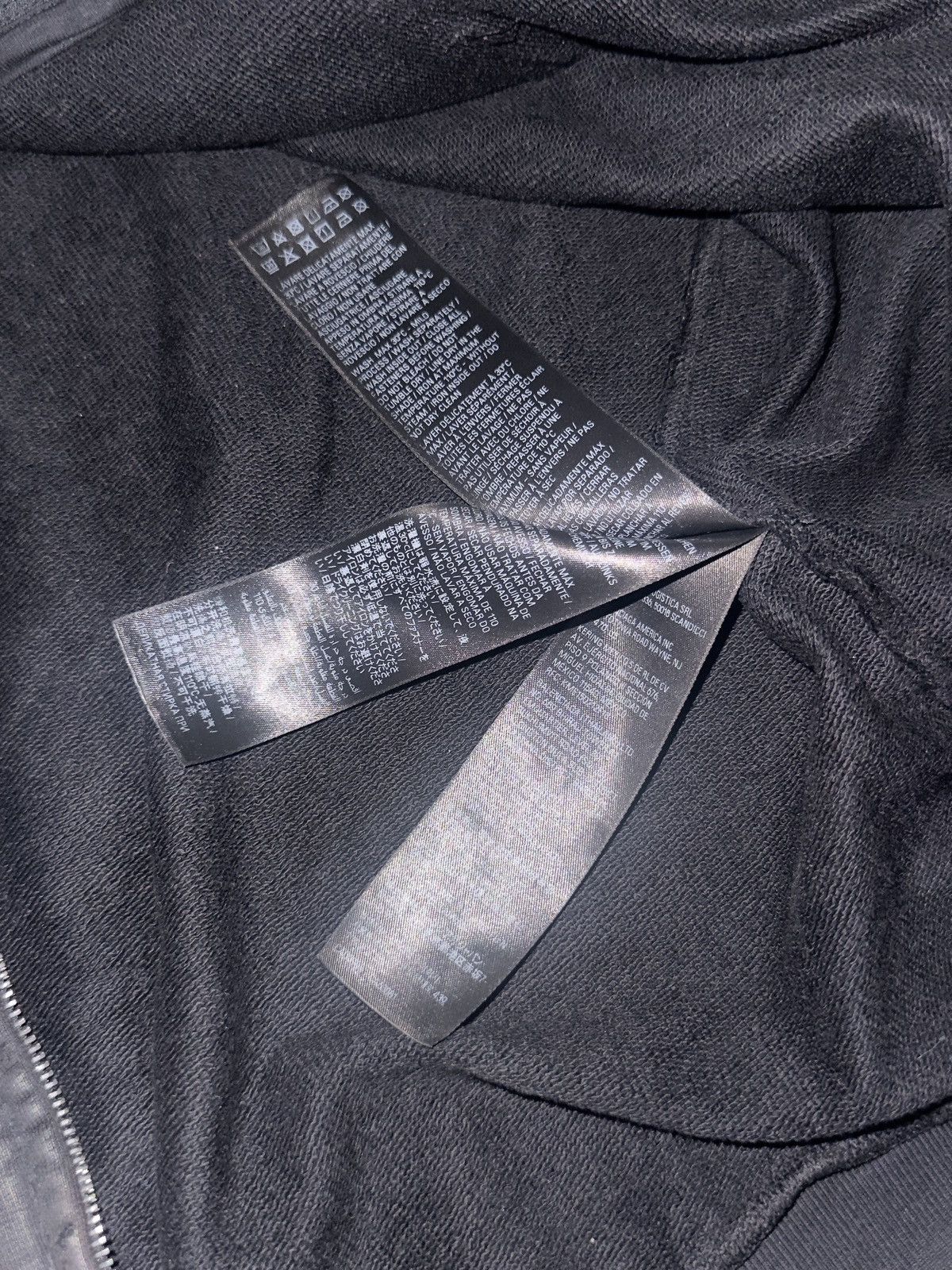 Balenciaga Mud Show Summer 2023 thrashed zip up hoodie Size US S / EU 44-46 / 1 - 7 Thumbnail