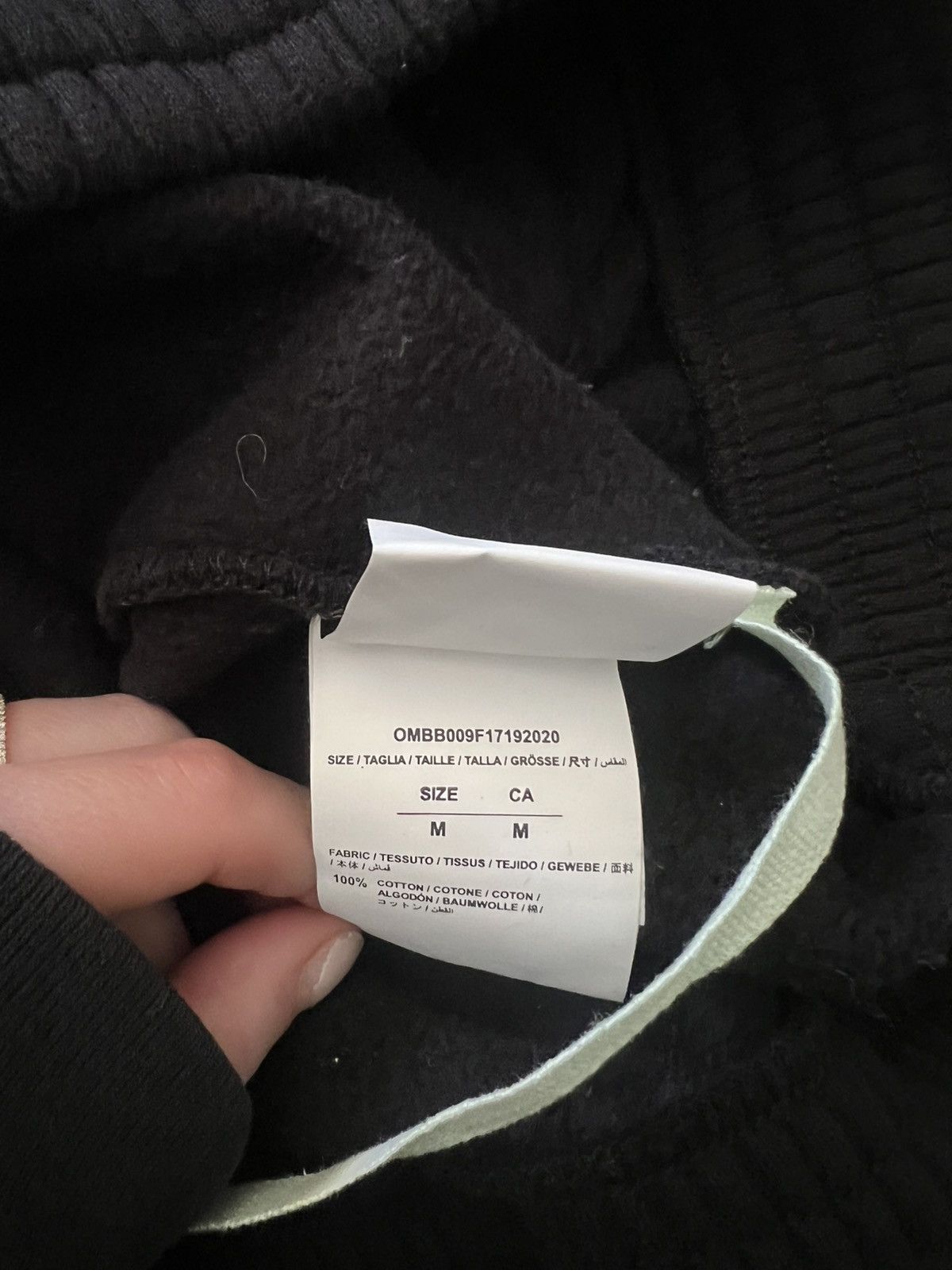 Off-White Off-White “not real” “seeing things” hoodie Size US M / EU 48-50 / 2 - 4 Thumbnail