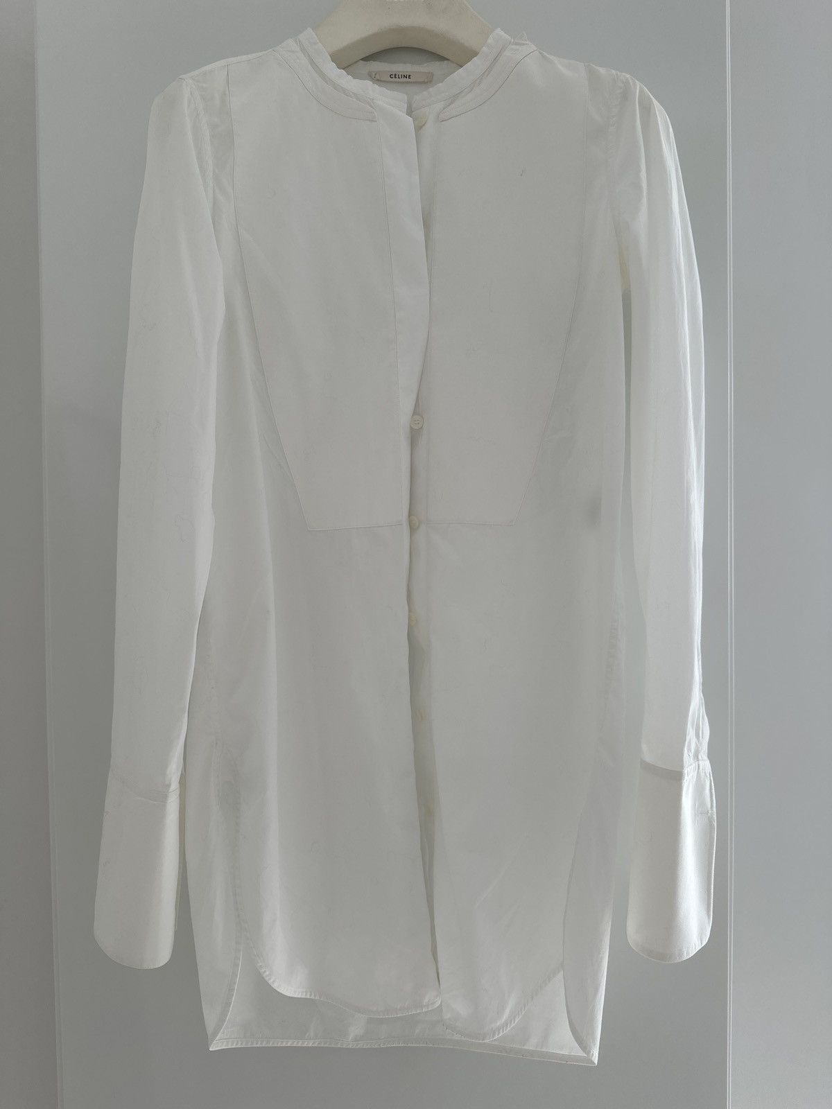 Celine Celine Phoebe Philo Poplin Shirt Size S / US 4 / IT 40 - 6 Thumbnail