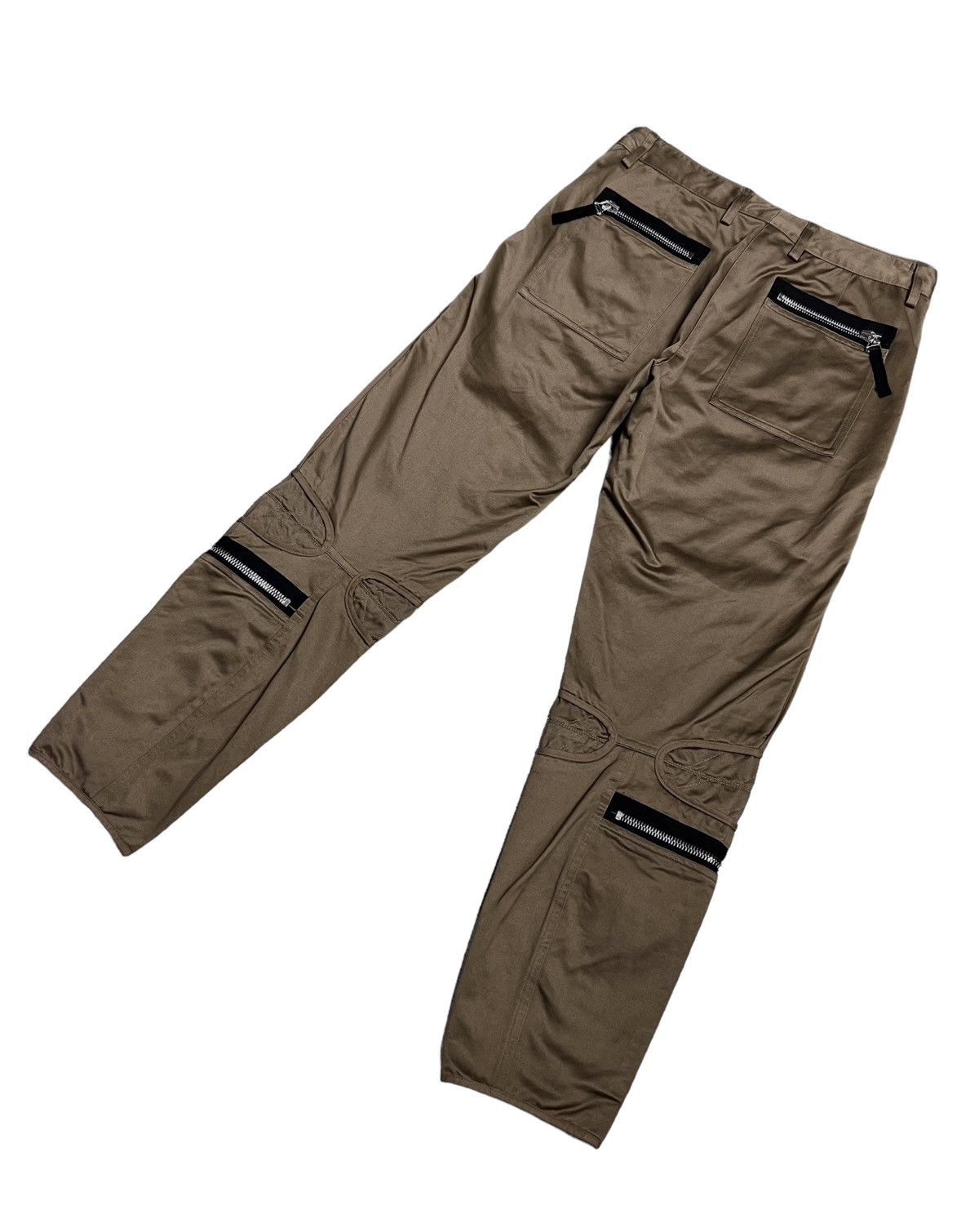 Dries Van Noten Dries Van Noten Multi-Zip Cotton Pants - Rare Archive Size US 28 / EU 44 - 8 Thumbnail