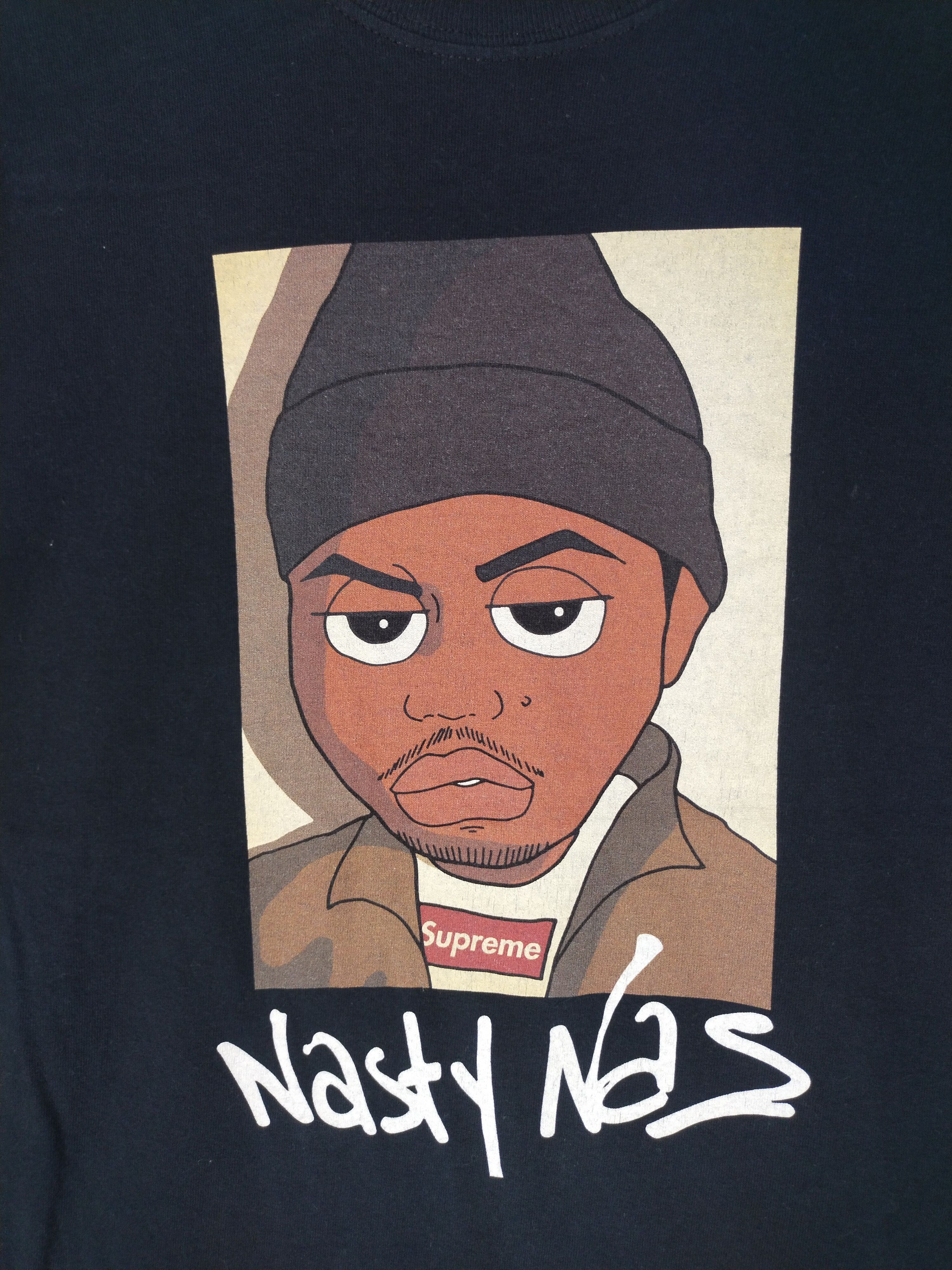 Other Vintage Nasty Nas Cartoon mania Punk Supreme Nas Shirt Size US L / EU 52-54 / 3 - 2 Thumbnail