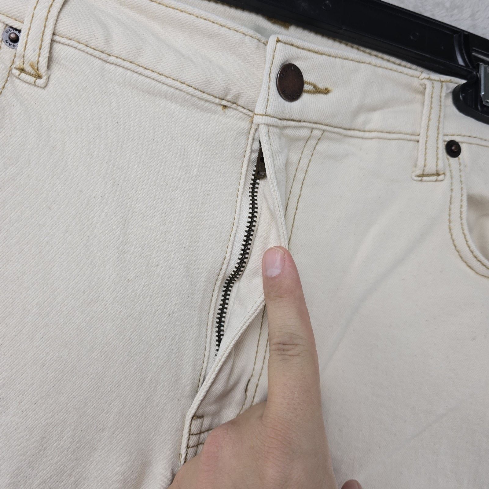 Other Oliver Logan Jeans Women 31 Relaxed Straight Leg Baggy 32x26 Size 31" - 3 Thumbnail