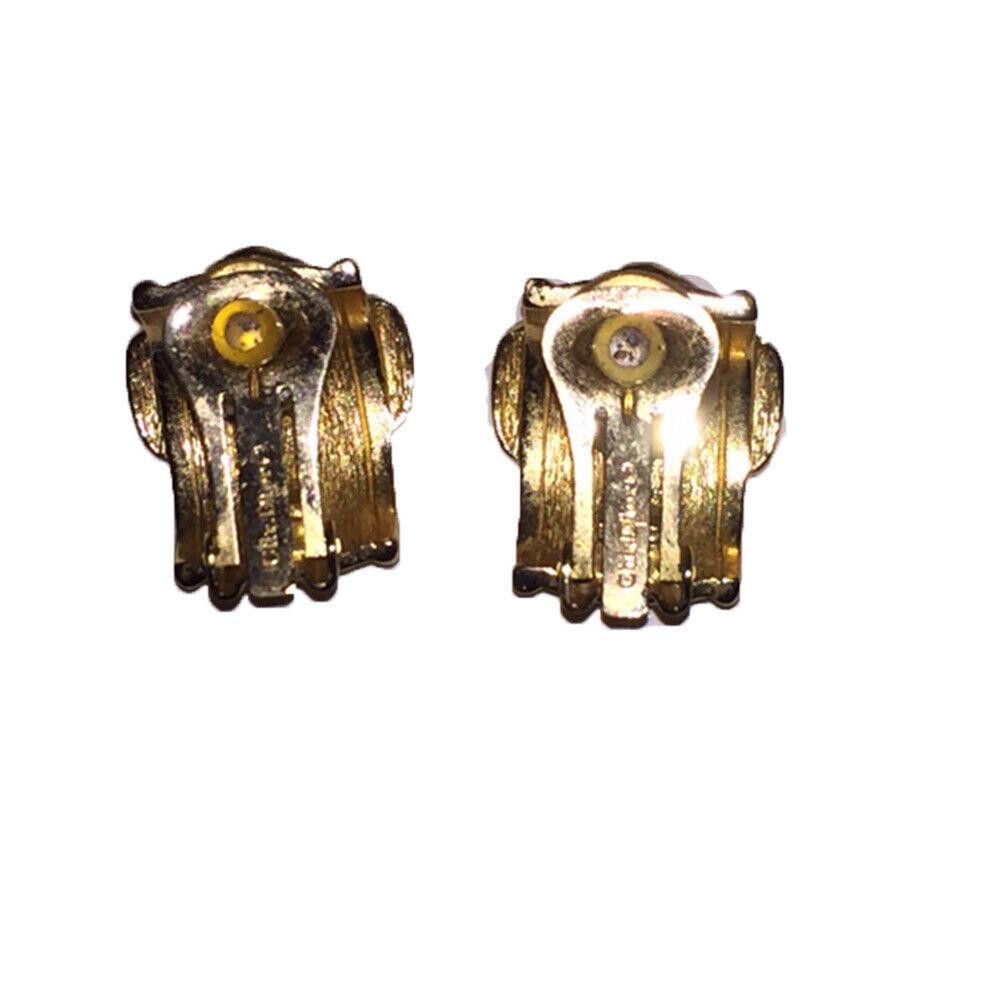 Dior Christian Dior Buckle Clip On Earrings Size ONE SIZE - 5 Thumbnail