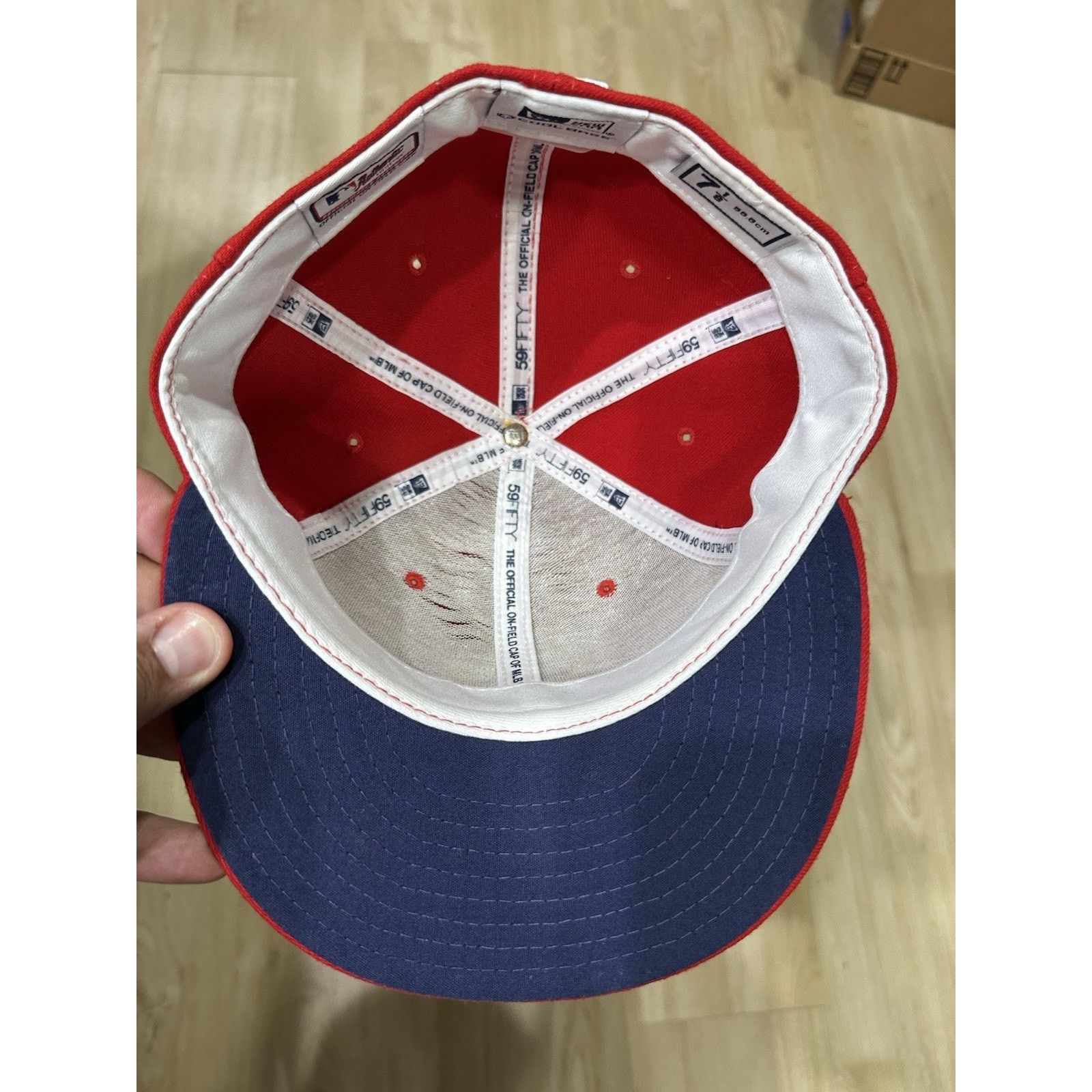 New Era Los Angeles Dodgers Cap - 2009 4th of July - Size 7 1/8 Size ONE SIZE - 5 Thumbnail