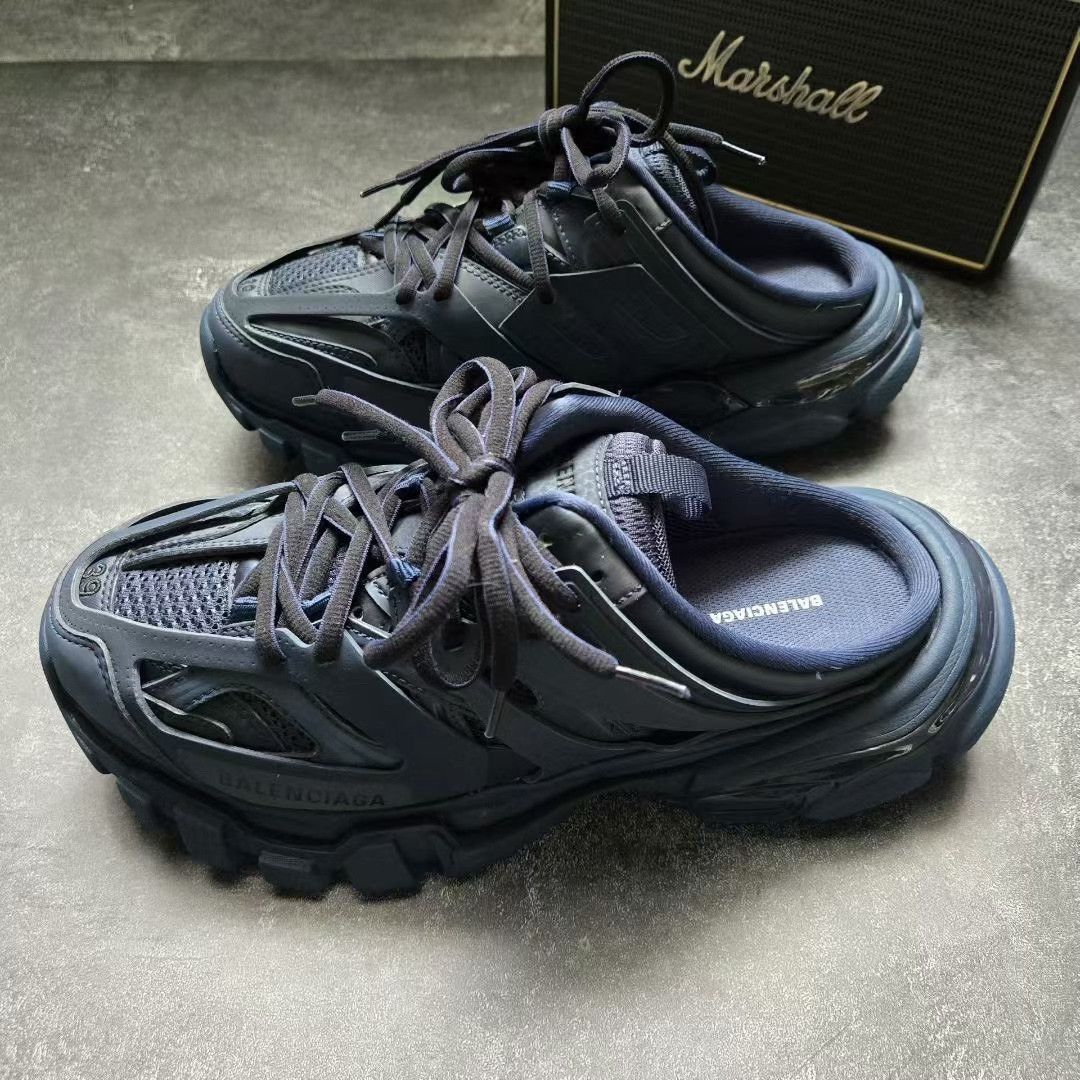 Balenciaga Balenciaga Blue Sandals 39 Women Size US 8.5 / IT 38.5 - 1 Thumbnail