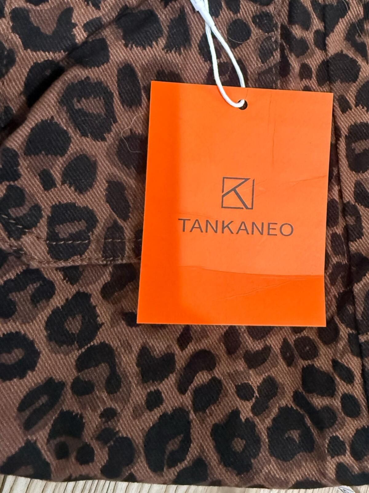 Other Leopard Print Cropped Wide-Leg Pants - Brown/Black Size 26" / US 2 / IT 38 - 3 Thumbnail