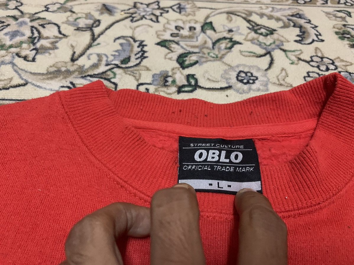 Ecko Unltd. × JNCO × Japanese Brand Y2K JNCO STYLE BRAND OBLO STREET COULTURE SWEATSHIRT Size US L / EU 52-54 / 3 - 6 Thumbnail