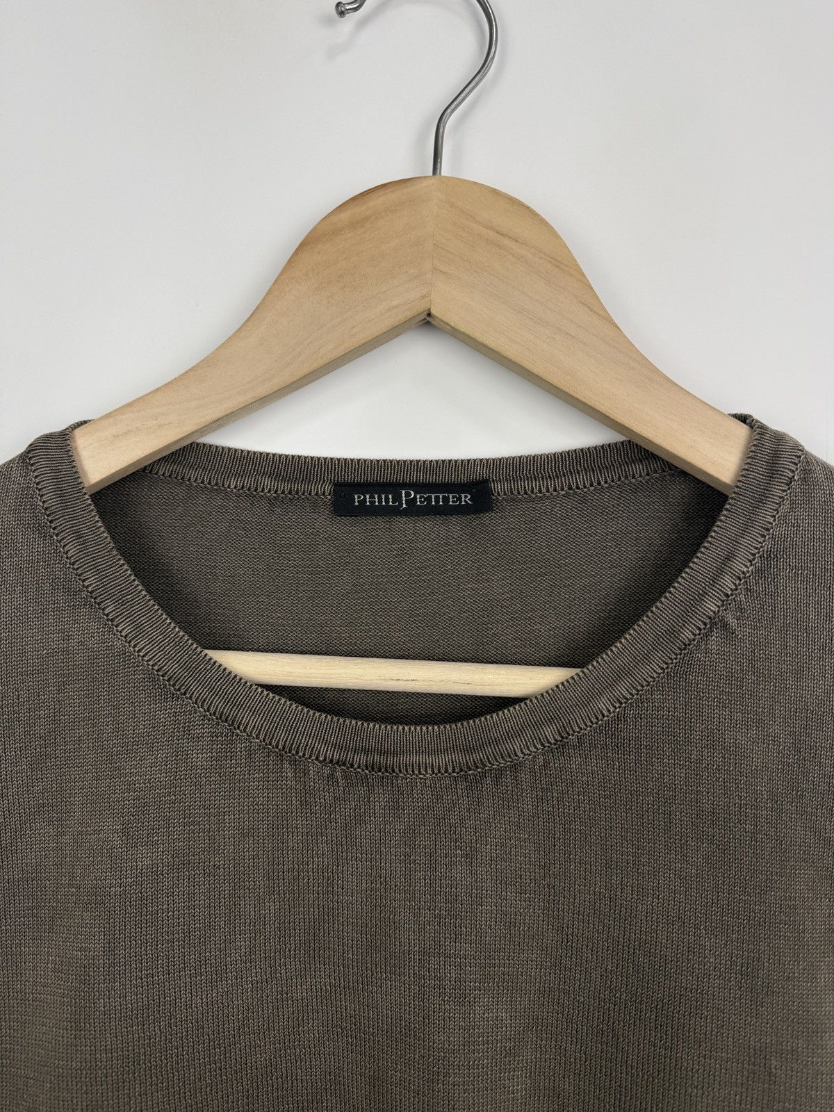 Peter Millar 🇦🇹 Phil Petter Luxury Austria Brown Knit Sweater Rare Retro Size US XL / EU 56 / 4 - 4 Thumbnail