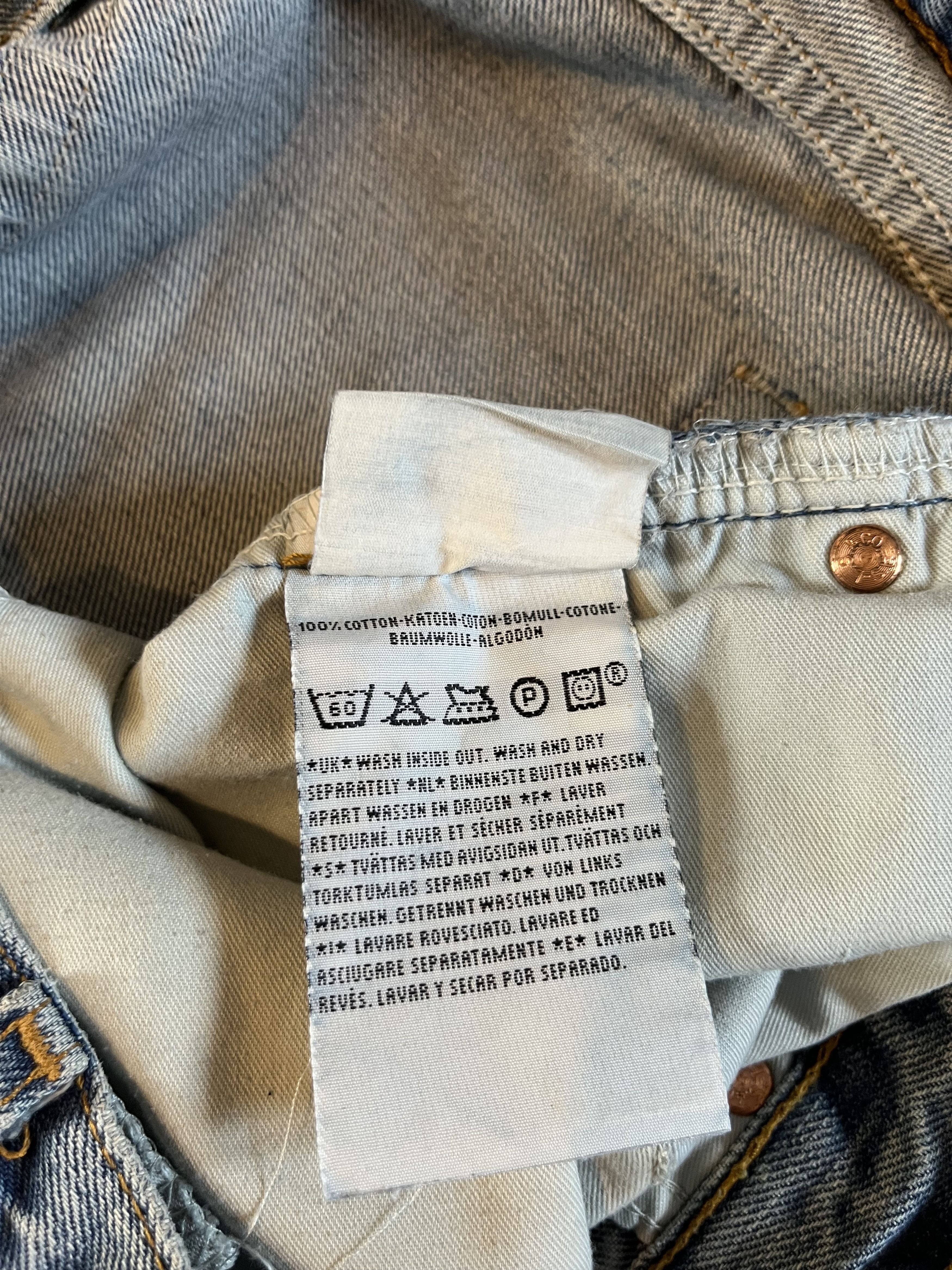 Levi's × Levi's Vintage Clothing × Vintage Vintage 2000 Levi's 521 02 Jeans Size US 36 / EU 52 - 9 Thumbnail