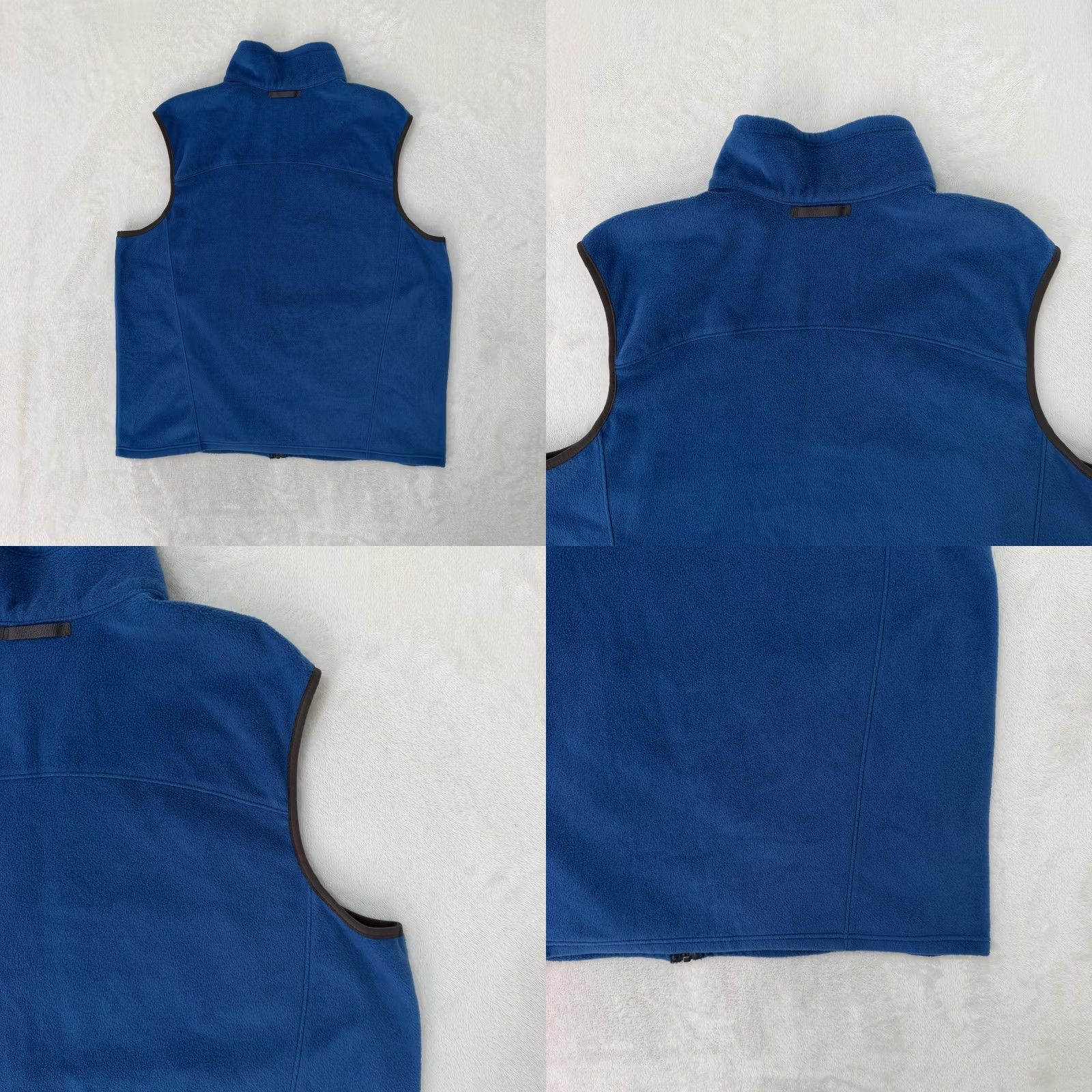 Eddie Bauer Eddie Bauer Vest Mens XL Blue Fleece Full Zip Stand Collar Outdoor Casual Size US XL / EU 56 / 4 - 8 Thumbnail