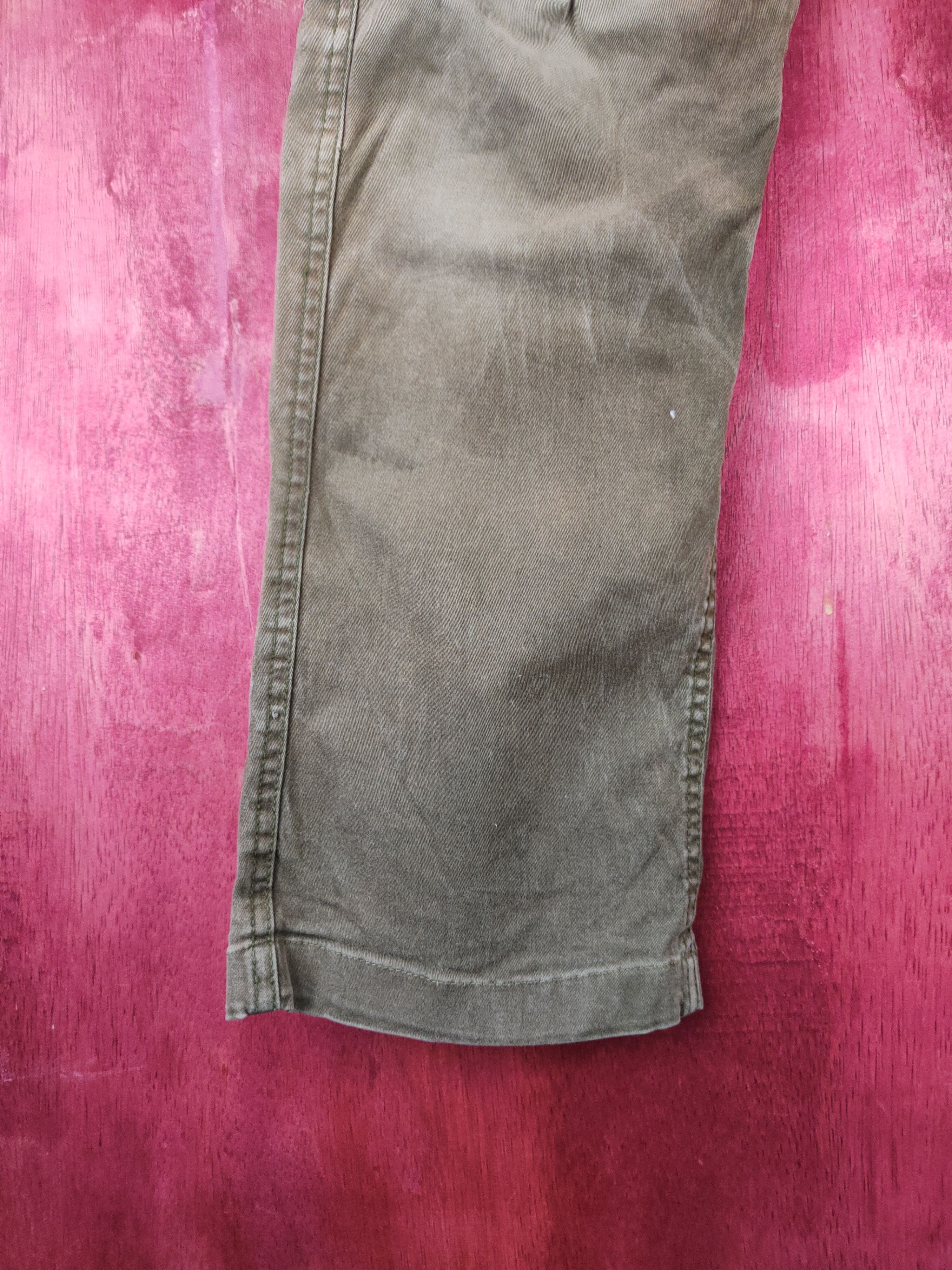 Japanese Brand Geride Brown Faded Multipocket Tactical Cargo Pants #S1502 Size US 32 / EU 48 - 5 Thumbnail