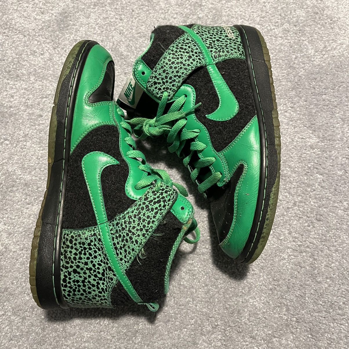 Nike Vintage Nike iD Premium Dunk High Studio Safari Print Shoes Size US 7.5 / EU 40-41 - 2 Thumbnail