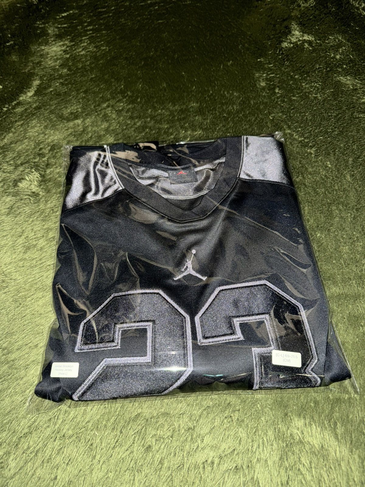 Jordan Brand [L] Jordan Brooklyn Collegiate Hockey Jersey Black Size US L / EU 52-54 / 3 - 12 Thumbnail