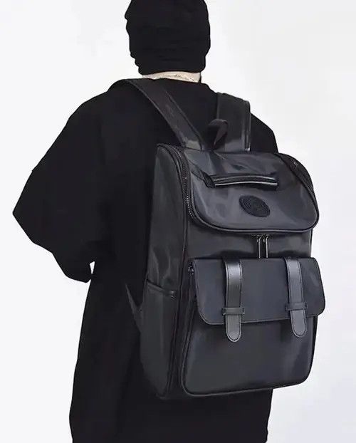 Japanese Brand Streetwear military waterproof grunge backpack bag y2k Size ONE SIZE - 1 Thumbnail