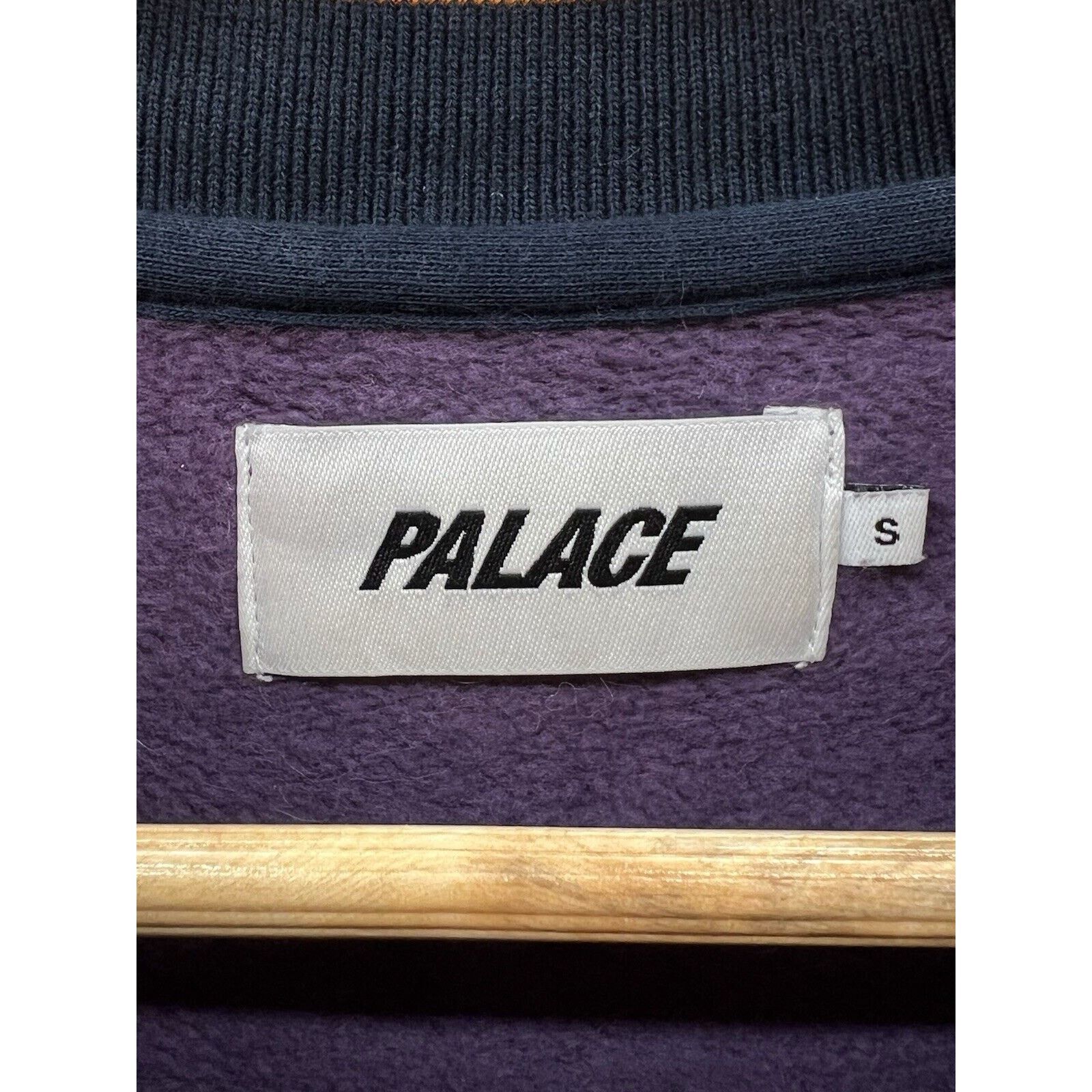 Palace Palace Palaska Embroidered Purple Sweatshirt Men’s Sz. Small Size US S / EU 44-46 / 1 - 3 Thumbnail