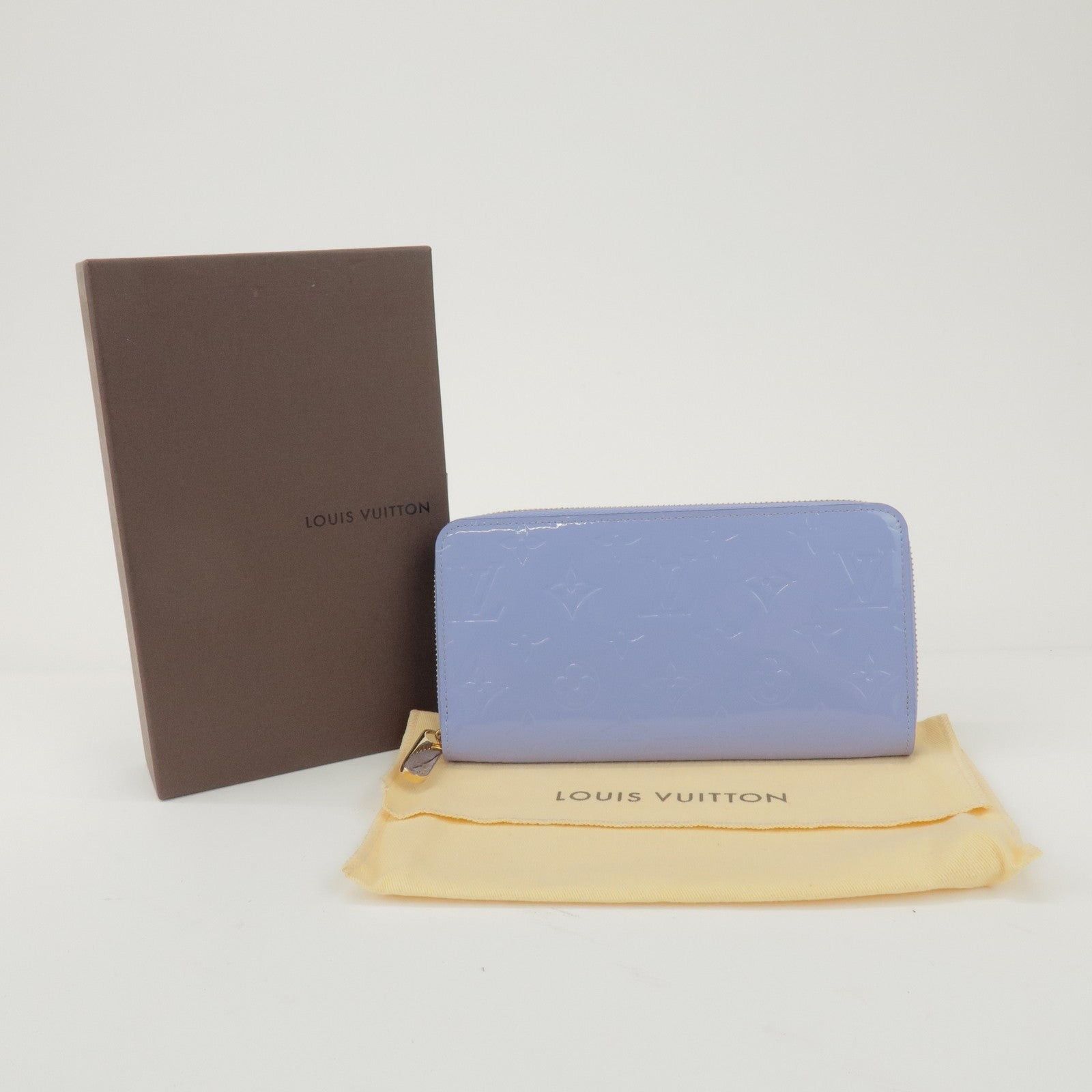Louis Vuitton Louis Vuitton Monogram Vernis Zippy Wallet Patent Purple Size ONE SIZE - 8 Thumbnail