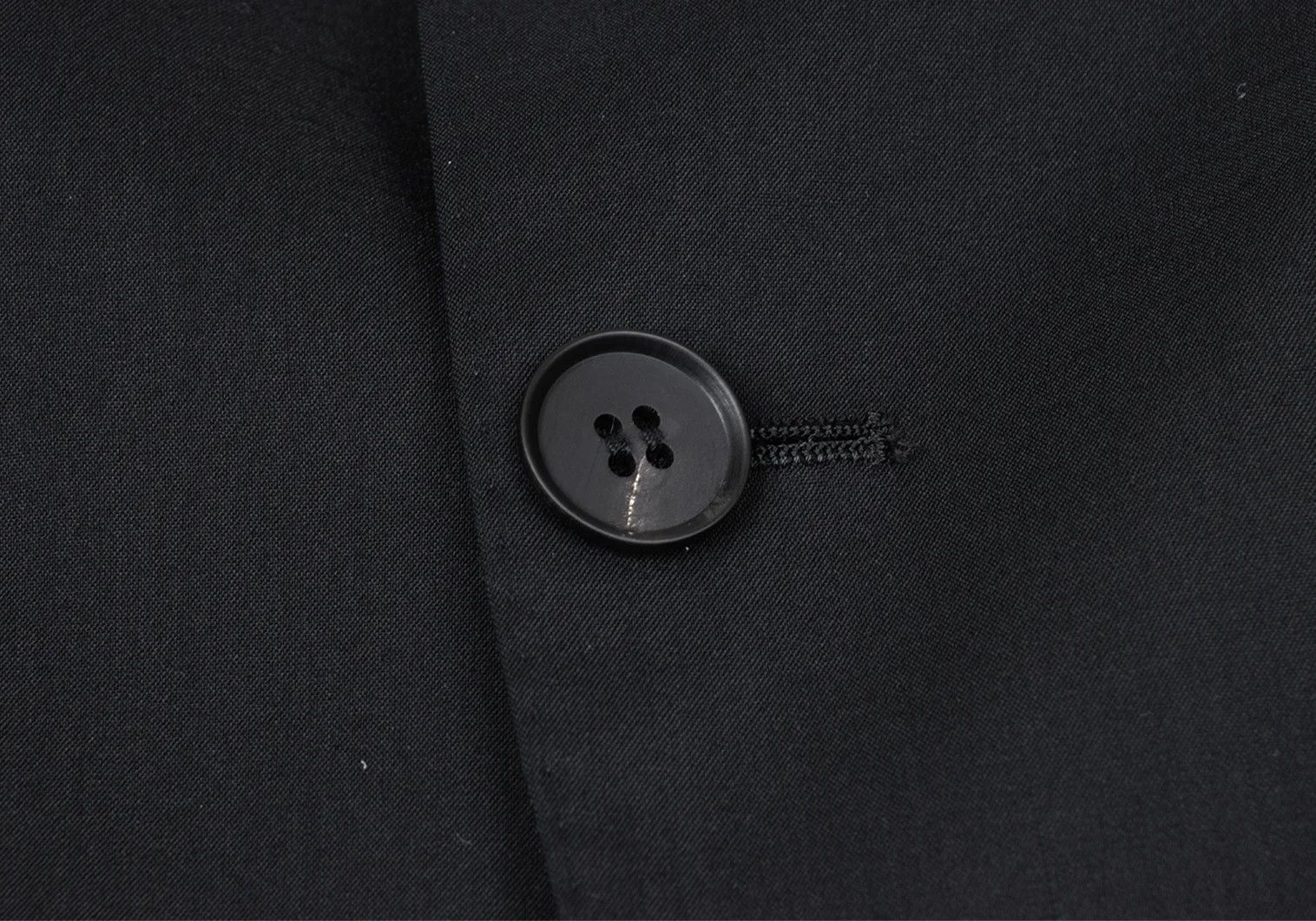 Jean Paul Gaultier Wool-Polyester 3-Button Jacket in Black Size 50 Size US M / EU 48-50 / 2 - 11 Thumbnail