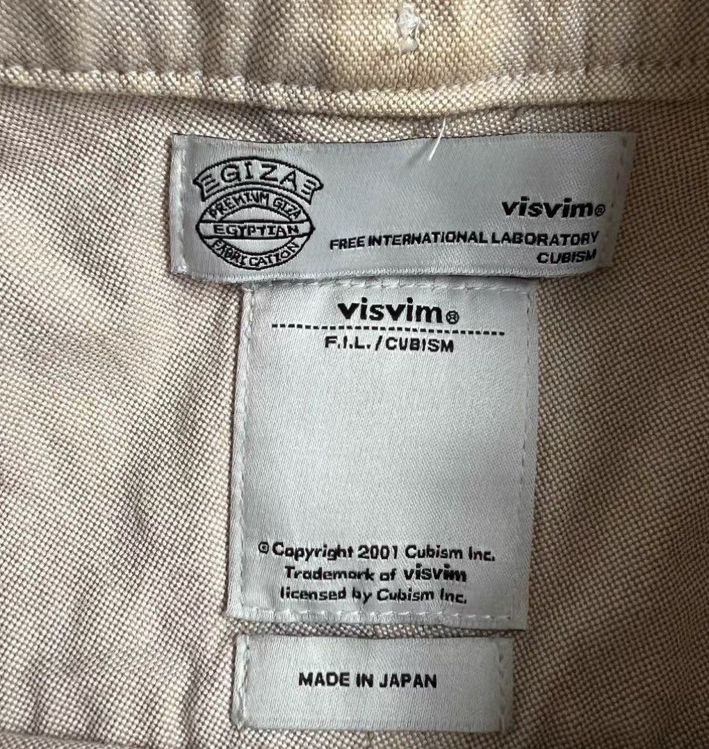 Visvim VISVIM 13AW Egyptian Cotton Mud-Dyed Long Sleeve Shirt J16 Size US S / EU 44-46 / 1 - 8 Thumbnail