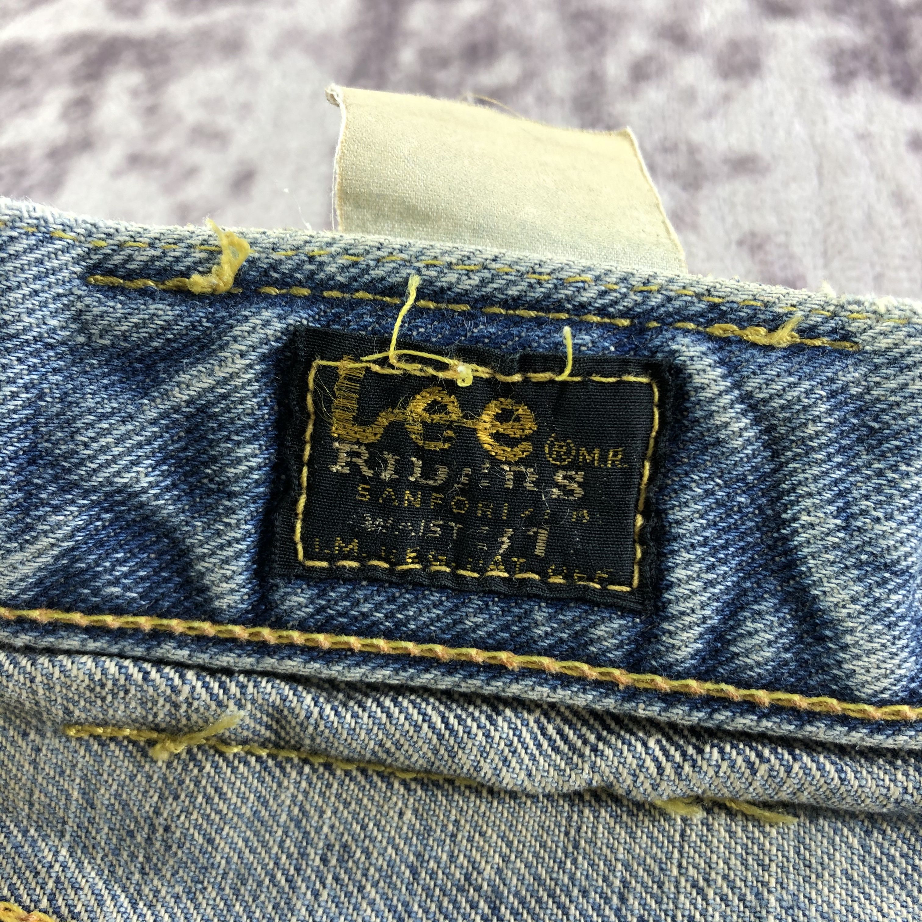 Lee Vintage Lee Selvedge Jeans-JM3625 Size US 33 - 10 Thumbnail