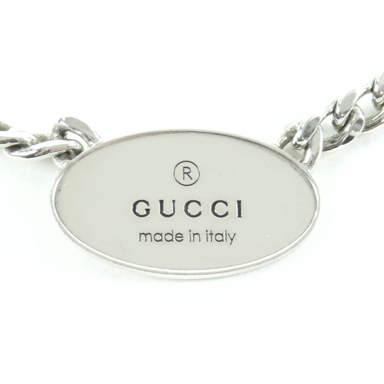 Gucci Gucci Ag925 Necklace Precious Metal Necklace Duty Free For Usa in Silver, Women's