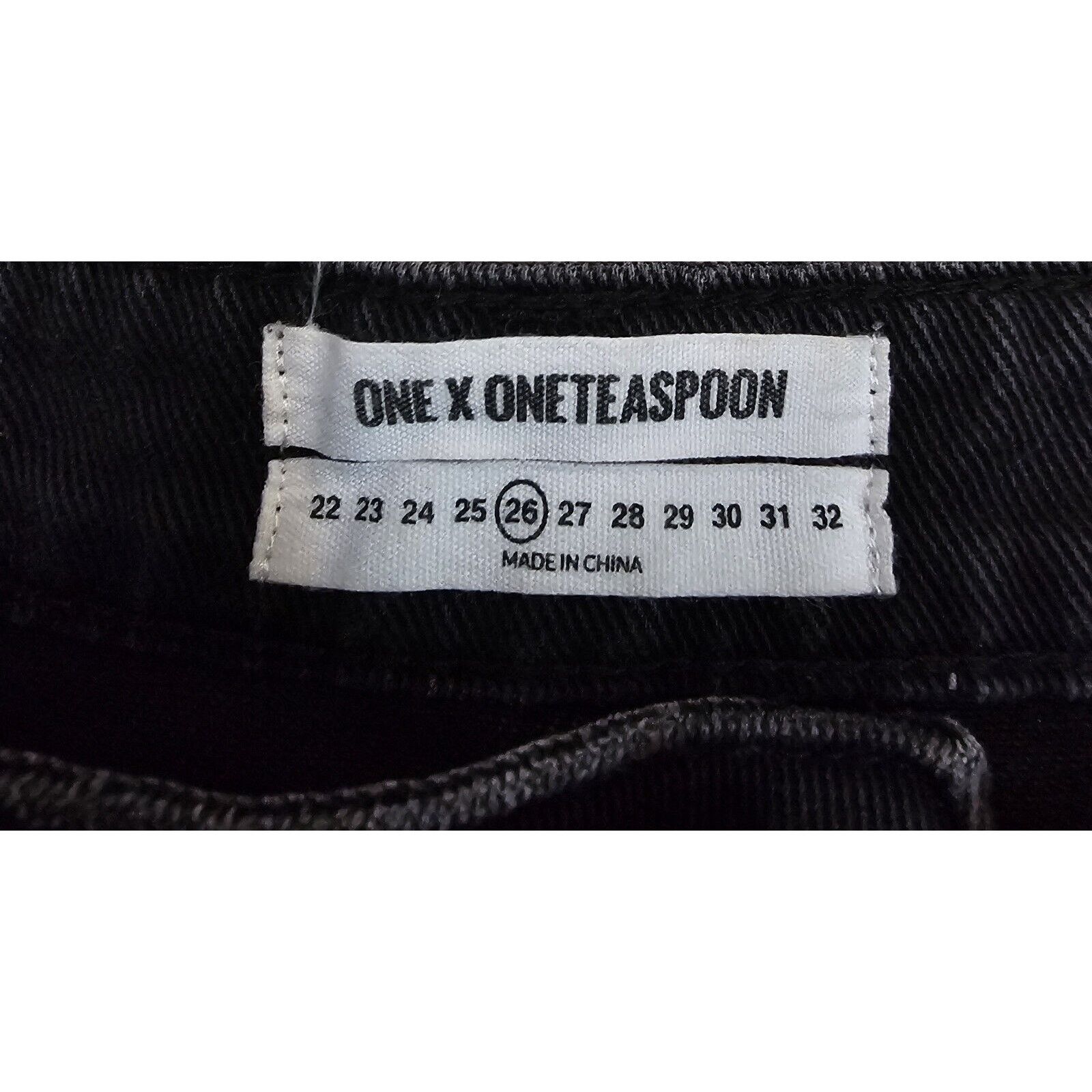 One Teaspoon ONE x One Teaspoon Size 26 2020 Mini Skirt High Waist Short Size 26" / US 2 / IT 38 - 6 Thumbnail
