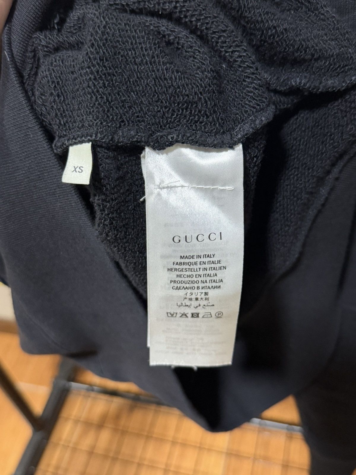 Gucci GUCCI BLIND FOR LOVE BLACK TIGER HOODIE Size US XS / EU 42 / 0 - 8 Thumbnail