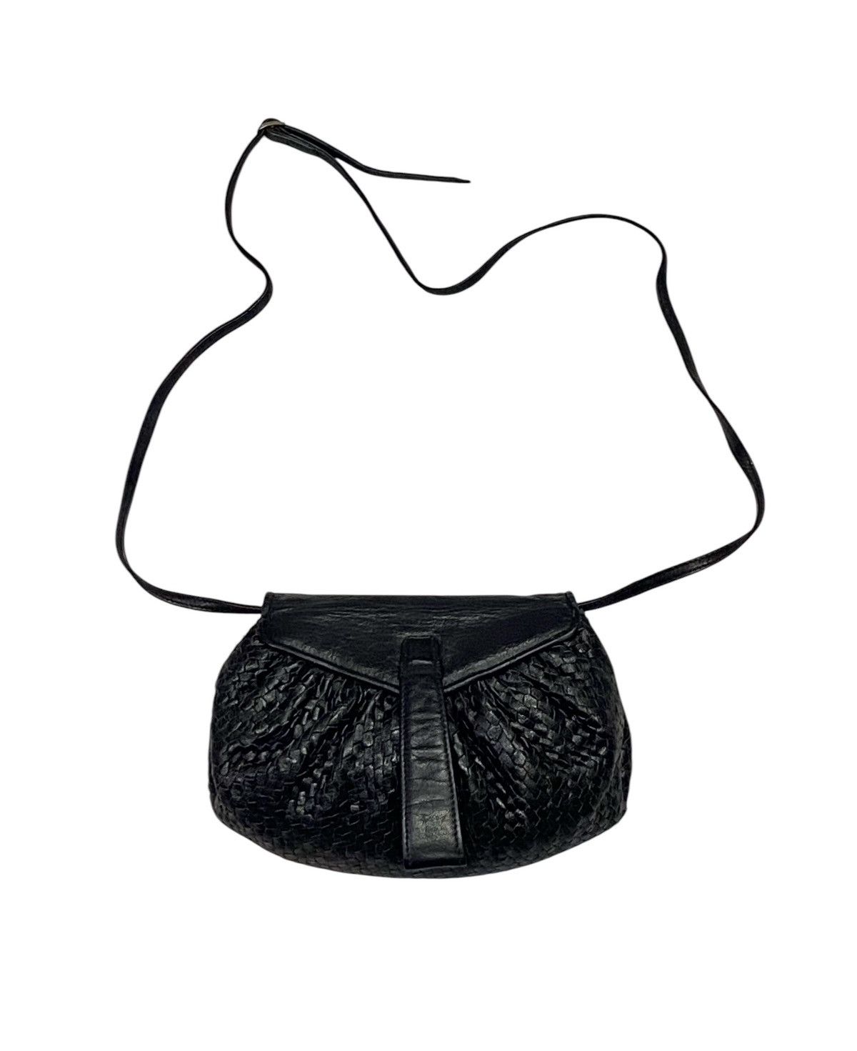 Fendi × Vintage Vintage Fendi lntrecciato Leather Mini Crossbody/Shoulder Size ONE SIZE - 11 Thumbnail