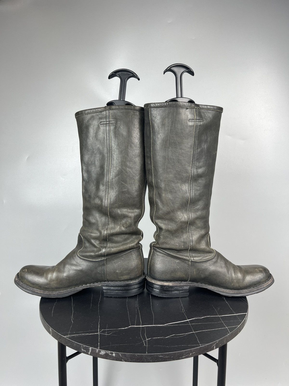 Fiorentini + Baker Florentini + Baker Leather Knee High Boots (Y0432) Size US 6.5 / IT 36.5 - 12 Thumbnail