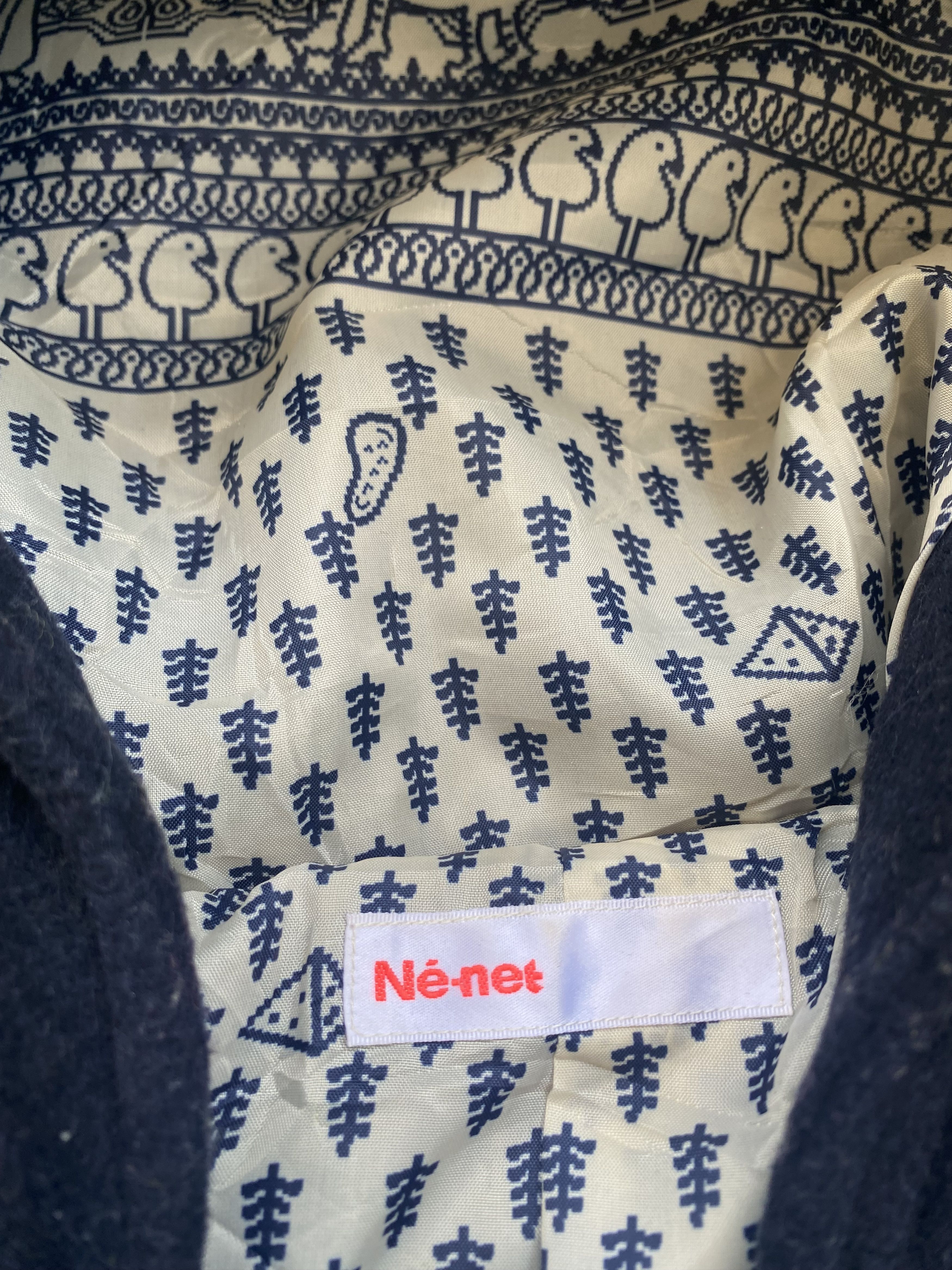 Issey Miyake × Ne-Net Vintage Ne-net by Issey Miyake Wool Duffle Coat Hoddie Size M / US 6-8 / IT 42-44 - 3 Thumbnail